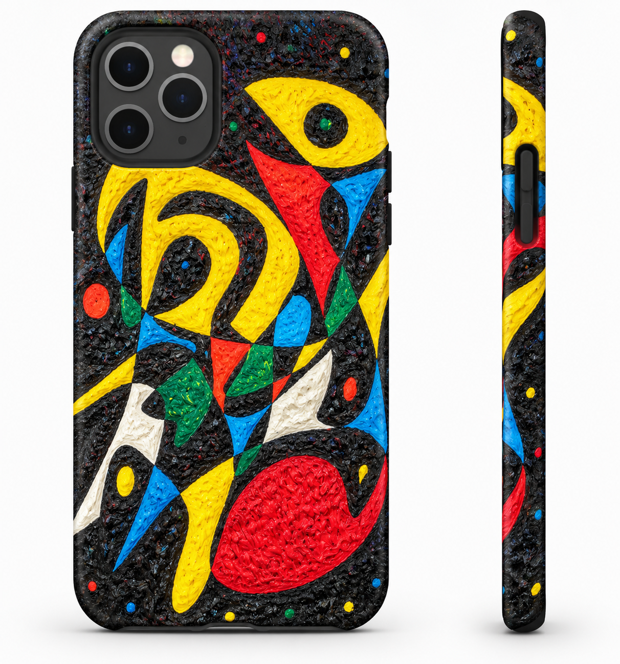 South Africa artwork by Gheorghe Virtosu applied to a phone case as a carrier of visual memory
