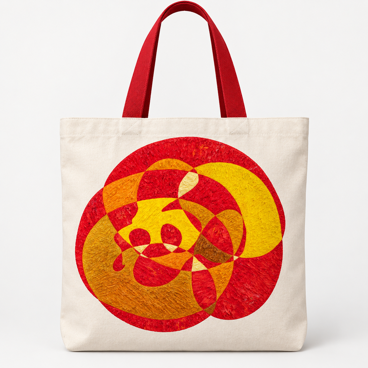 China artwork by Gheorghe Virtosu applied to a tote bag