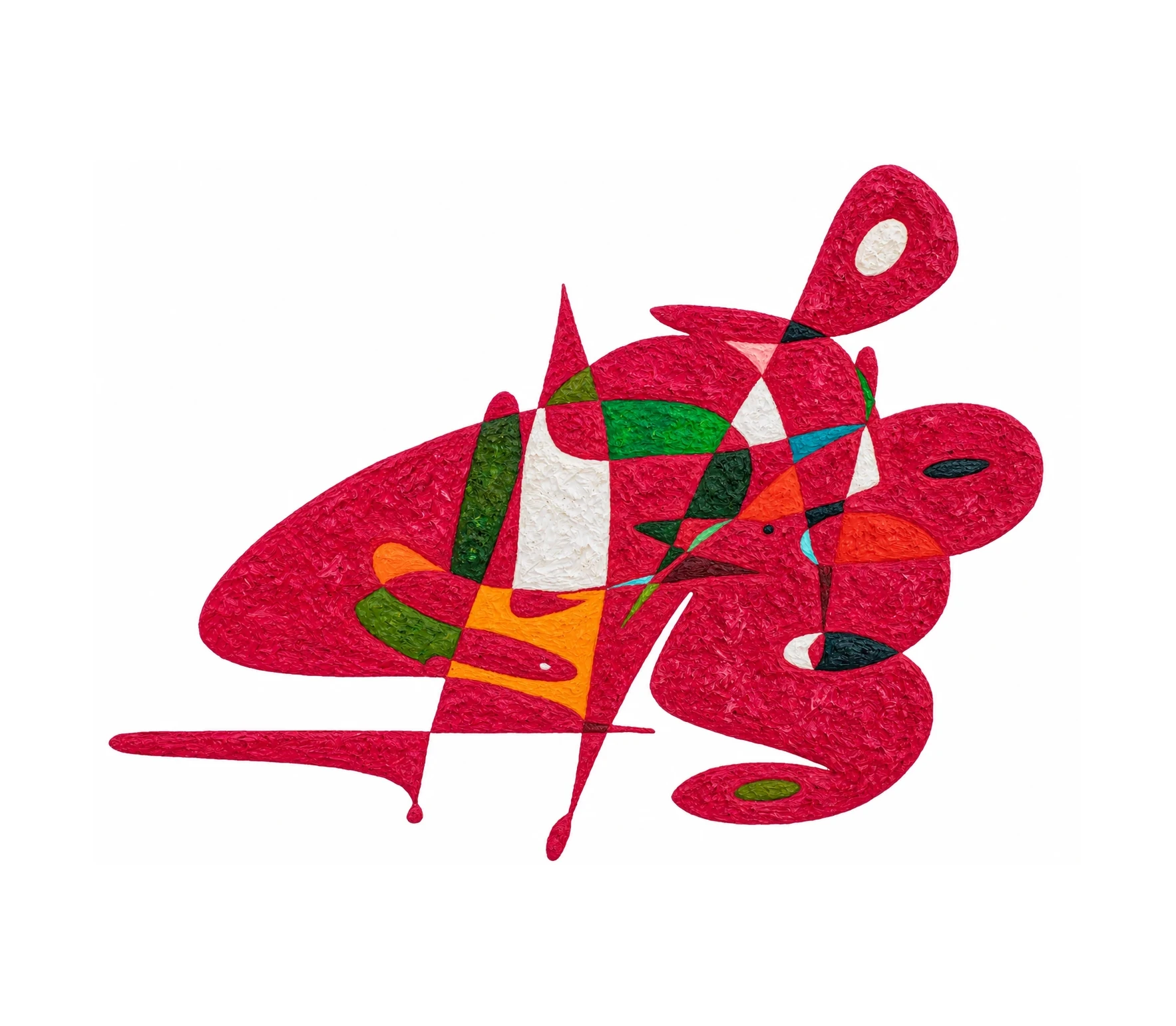 Burundi artwork by Gheorghe Virtosu from the Art of the World series