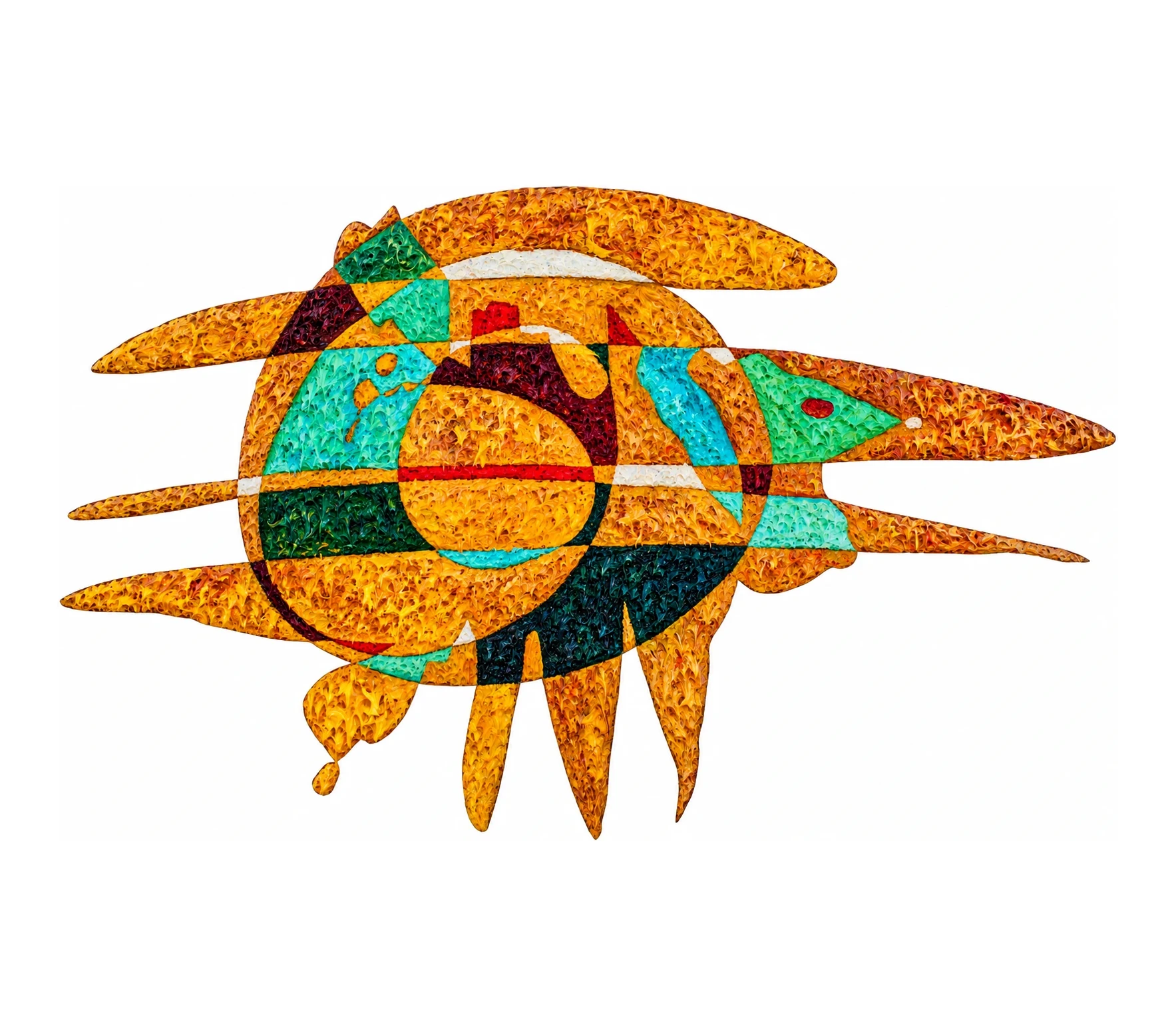 Togo artwork by Gheorghe Virtosu from the Art of the World series