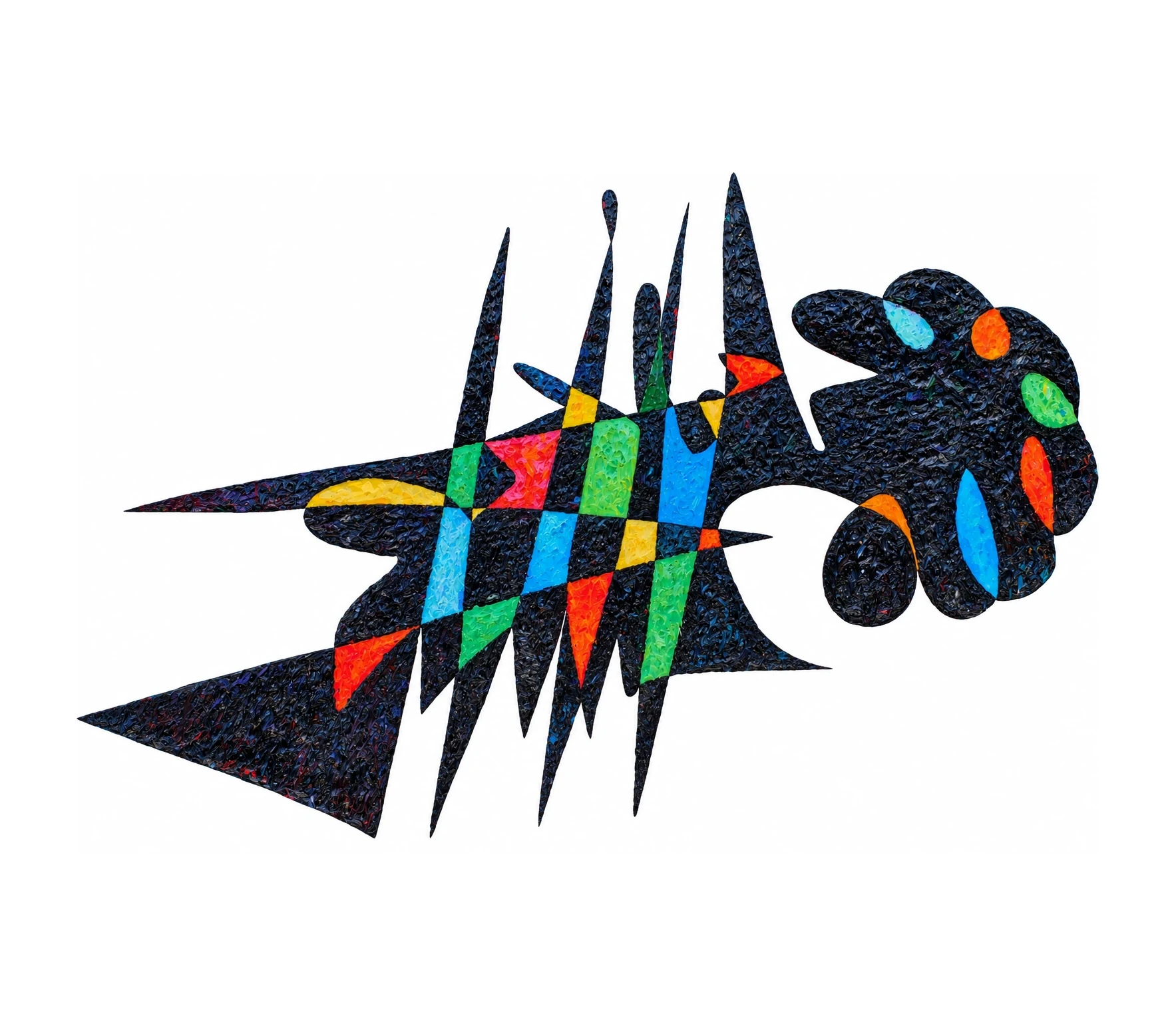 New Caledonia artwork by Gheorghe Virtosu from the Art of the World series