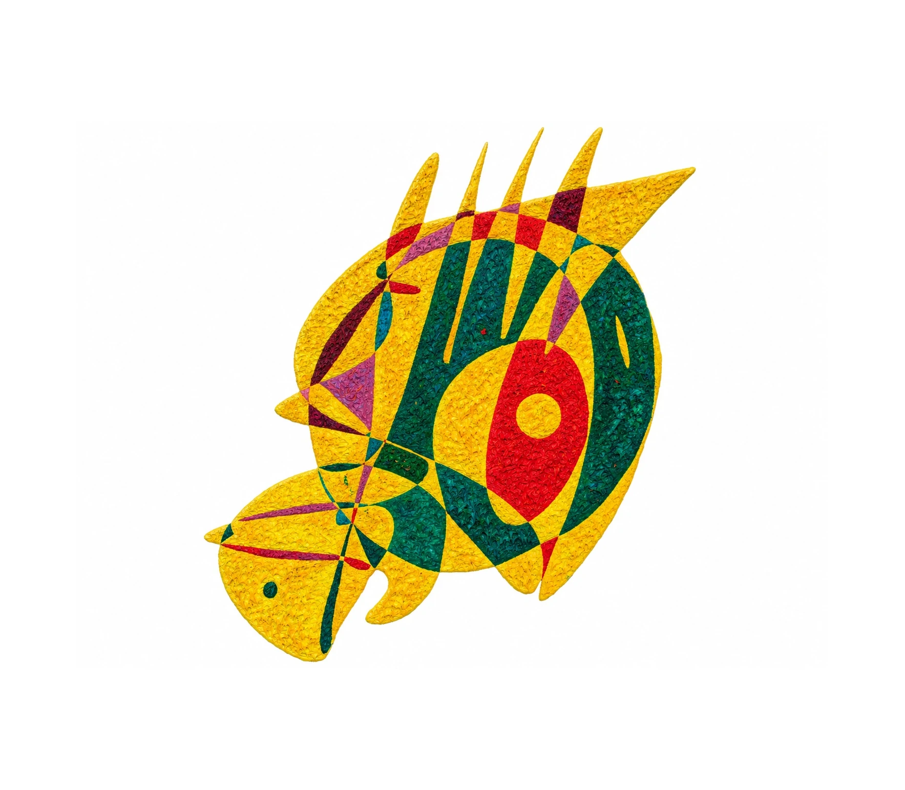 Senegal artwork by Gheorghe Virtosu from the Art of the World series