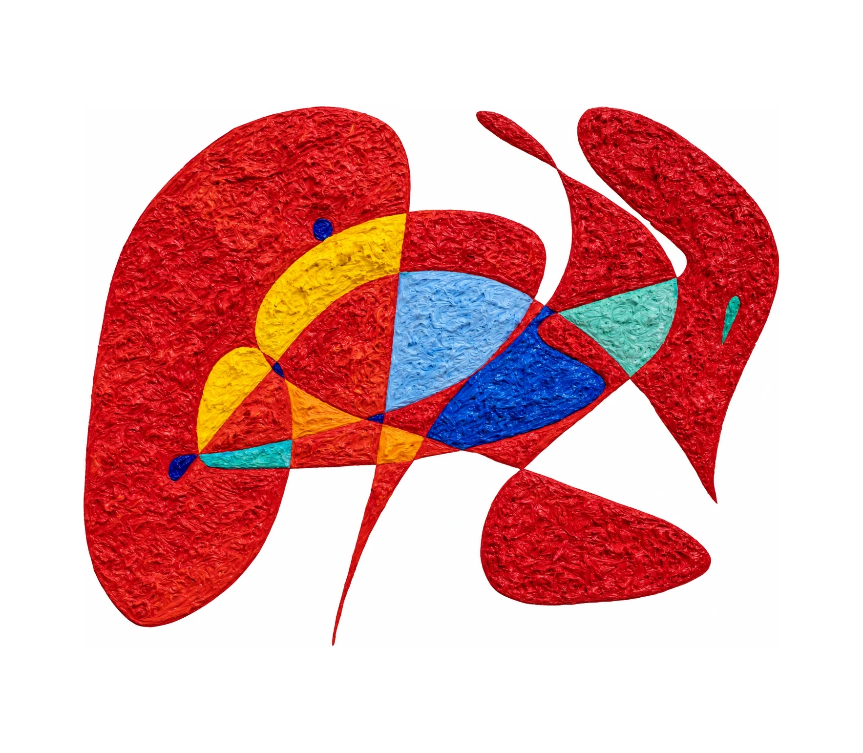 Chad artwork by Gheorghe Virtosu from the Art of the World series