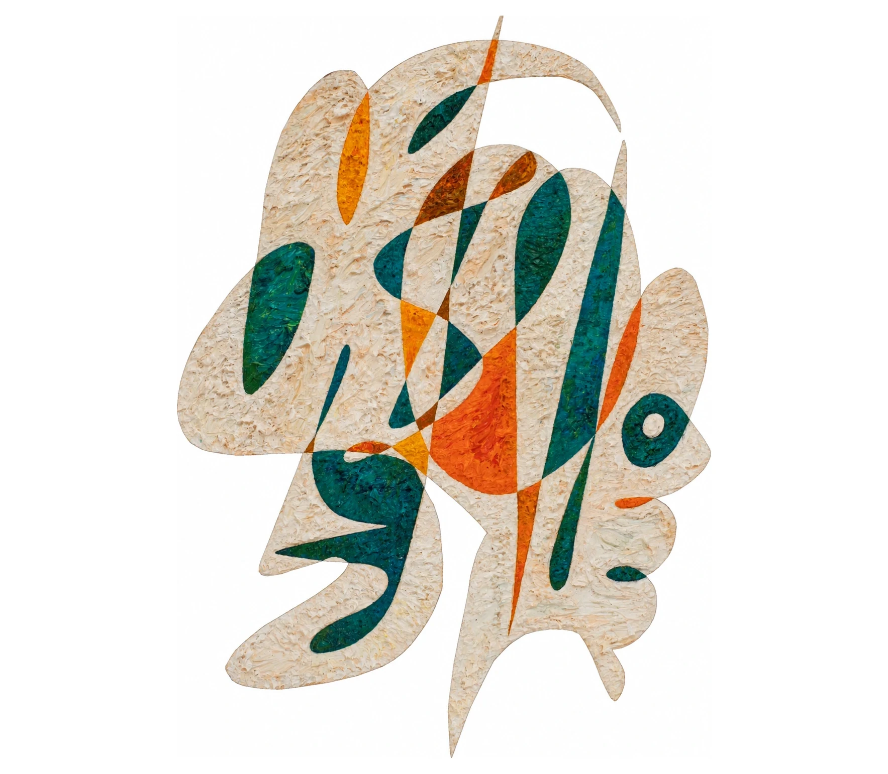 Côte d’Ivoire artwork by Gheorghe Virtosu from the Art of the World series