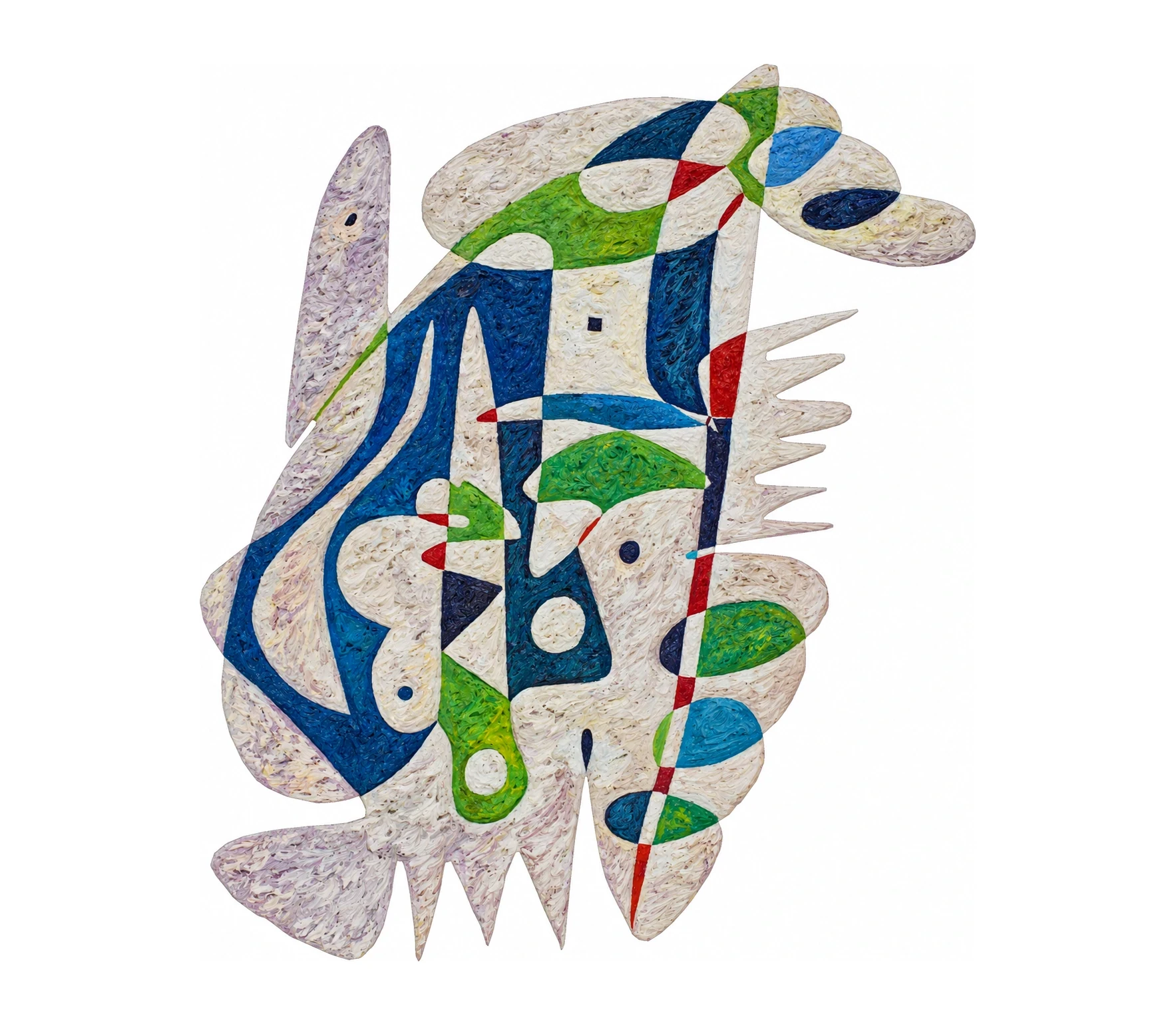 Djibouti artwork by Gheorghe Virtosu from the Art of the World series