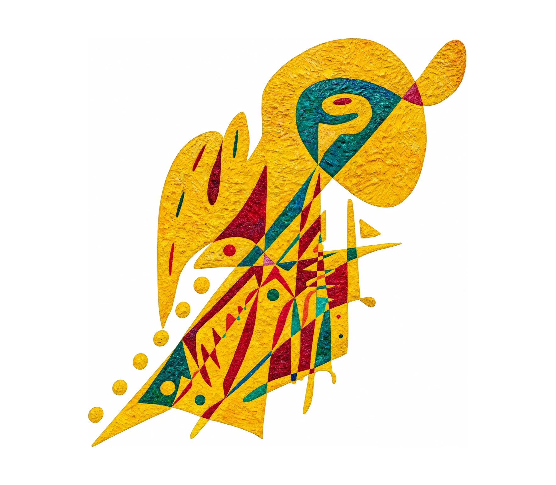 Cameroon artwork by Gheorghe Virtosu from the Art of the World series
