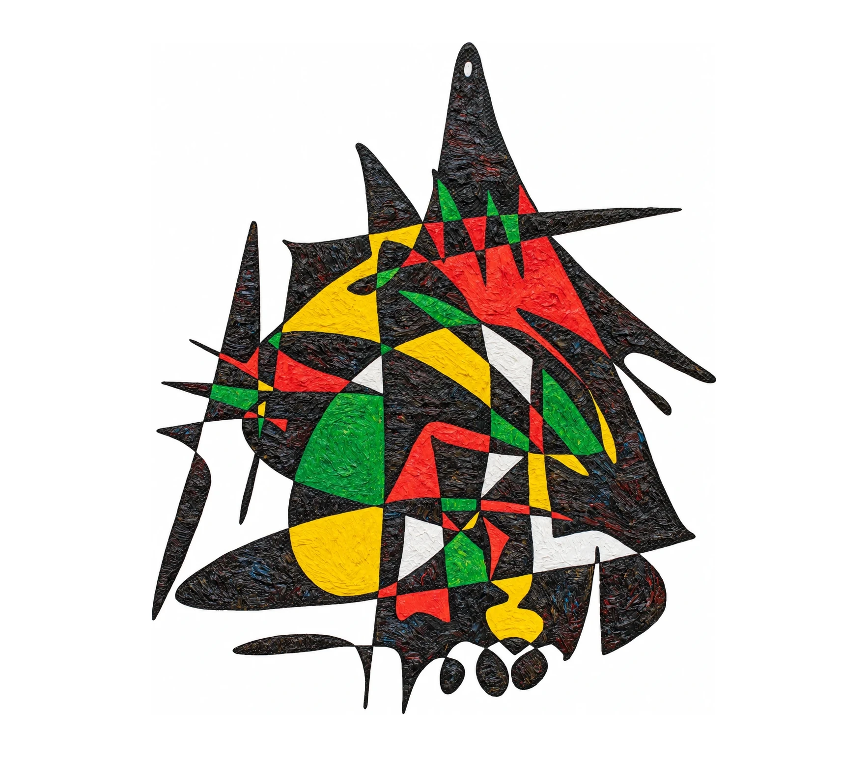 Mozambique artwork by Gheorghe Virtosu from the Art of the World series