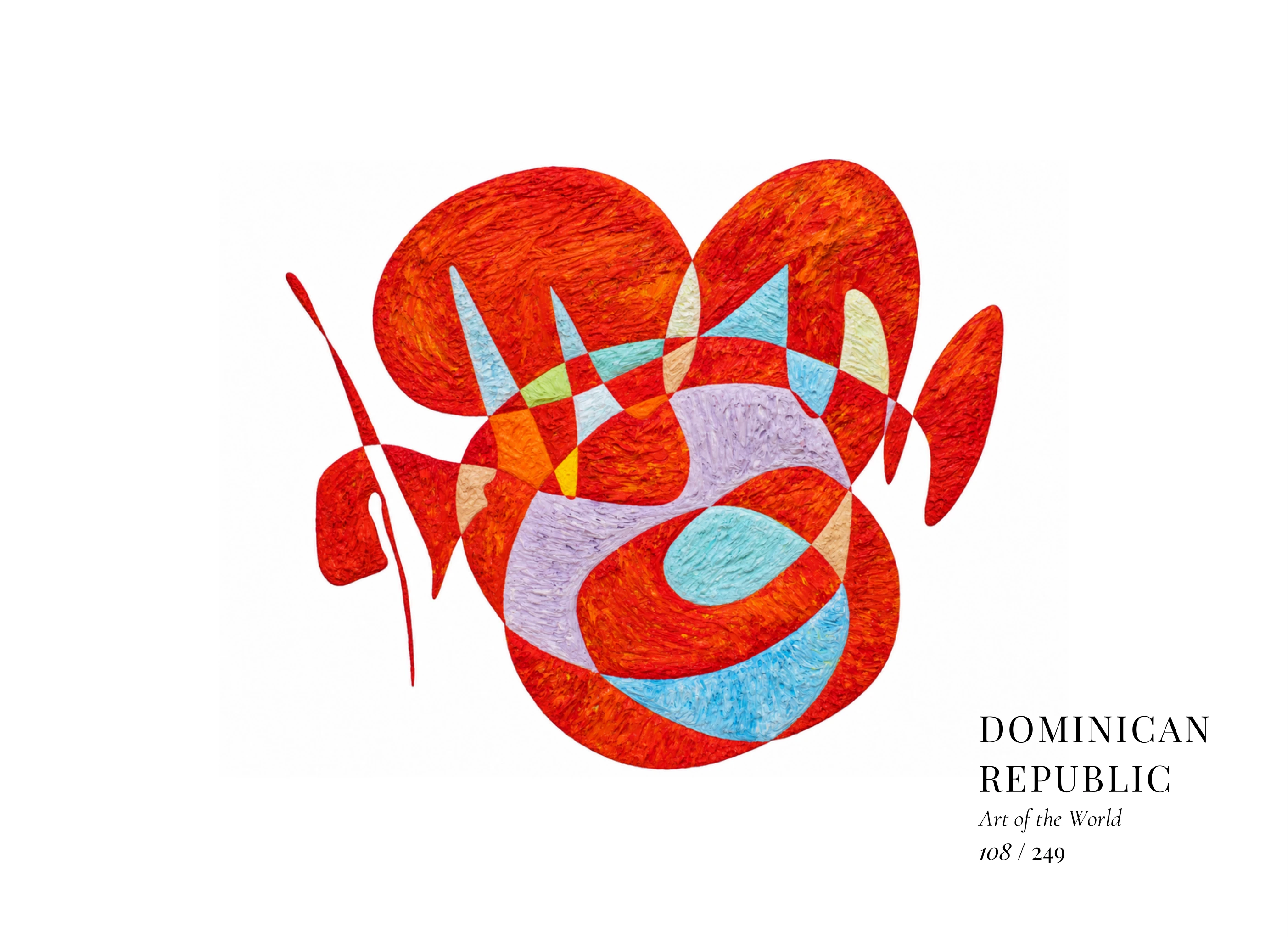 Dominican Republic artwork by Gheorghe Virtosu from the Art of the World series