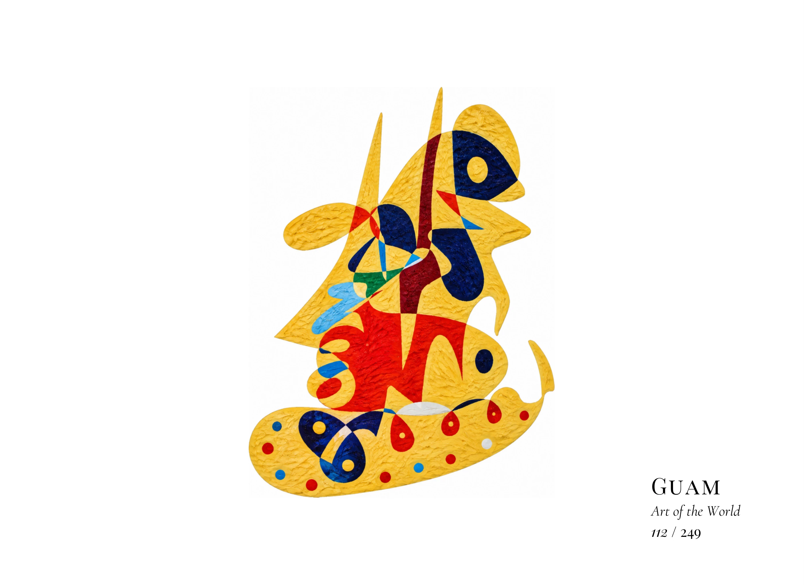Guam artwork by Gheorghe Virtosu from the Art of the World series