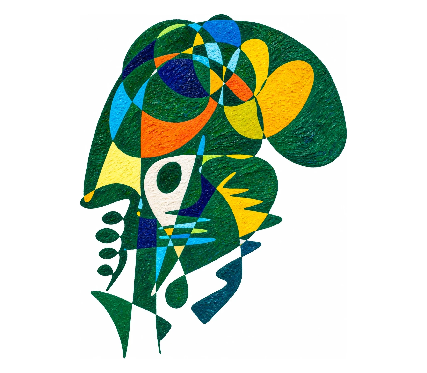 Brazil artwork by Gheorghe Virtosu from the Art of the World series