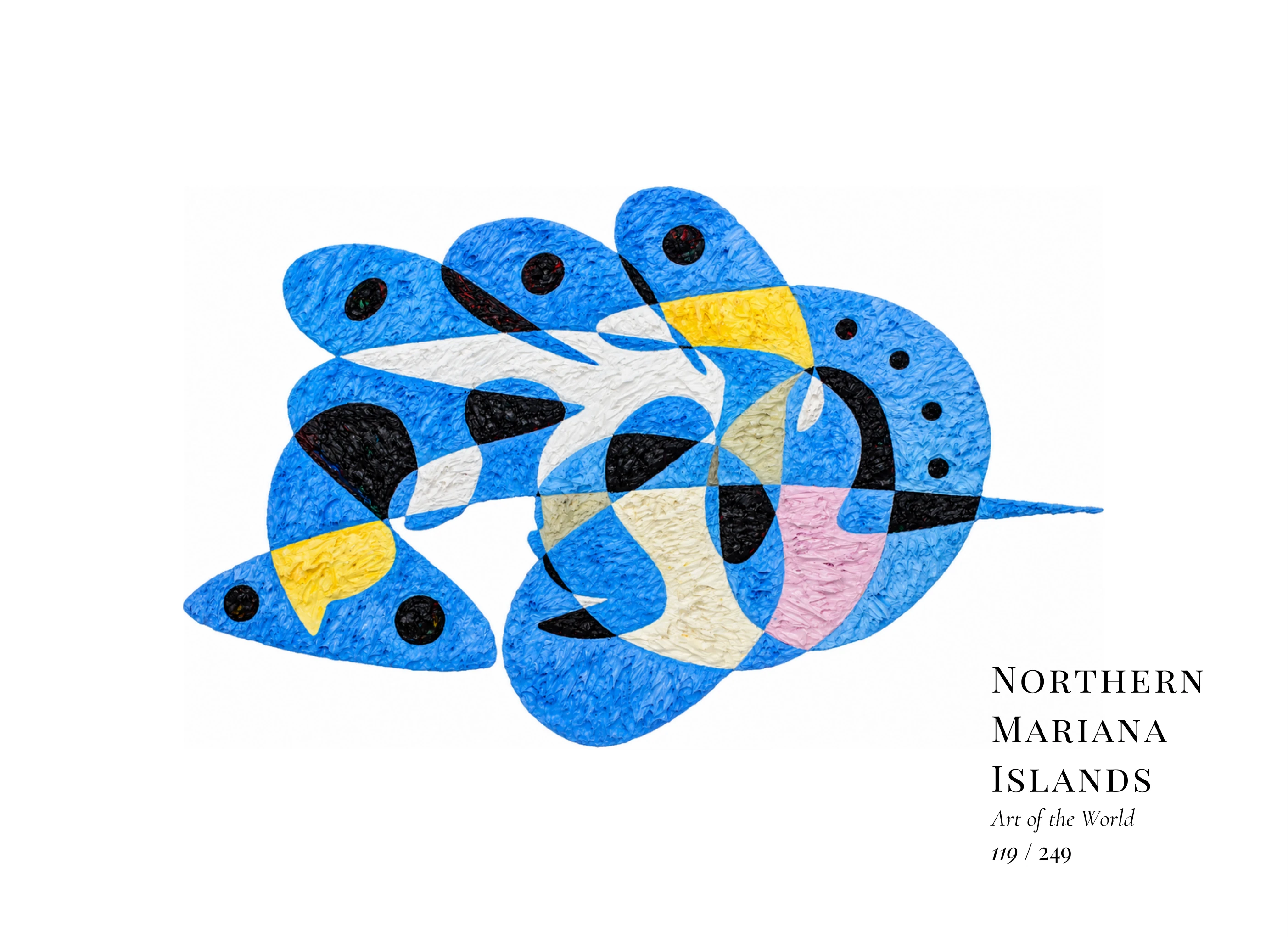 Northern Mariana Islands artwork by Gheorghe Virtosu from the Art of the World series