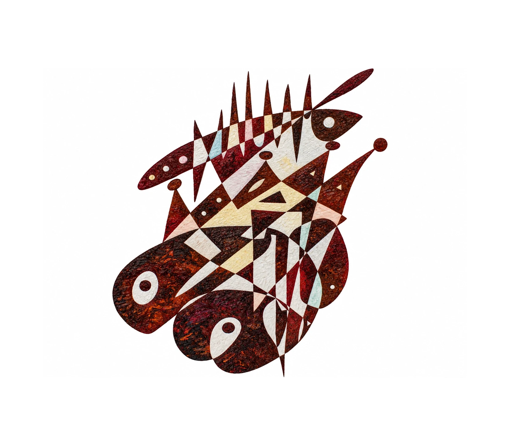 Qatar artwork by Gheorghe Virtosu from the Art of the World series