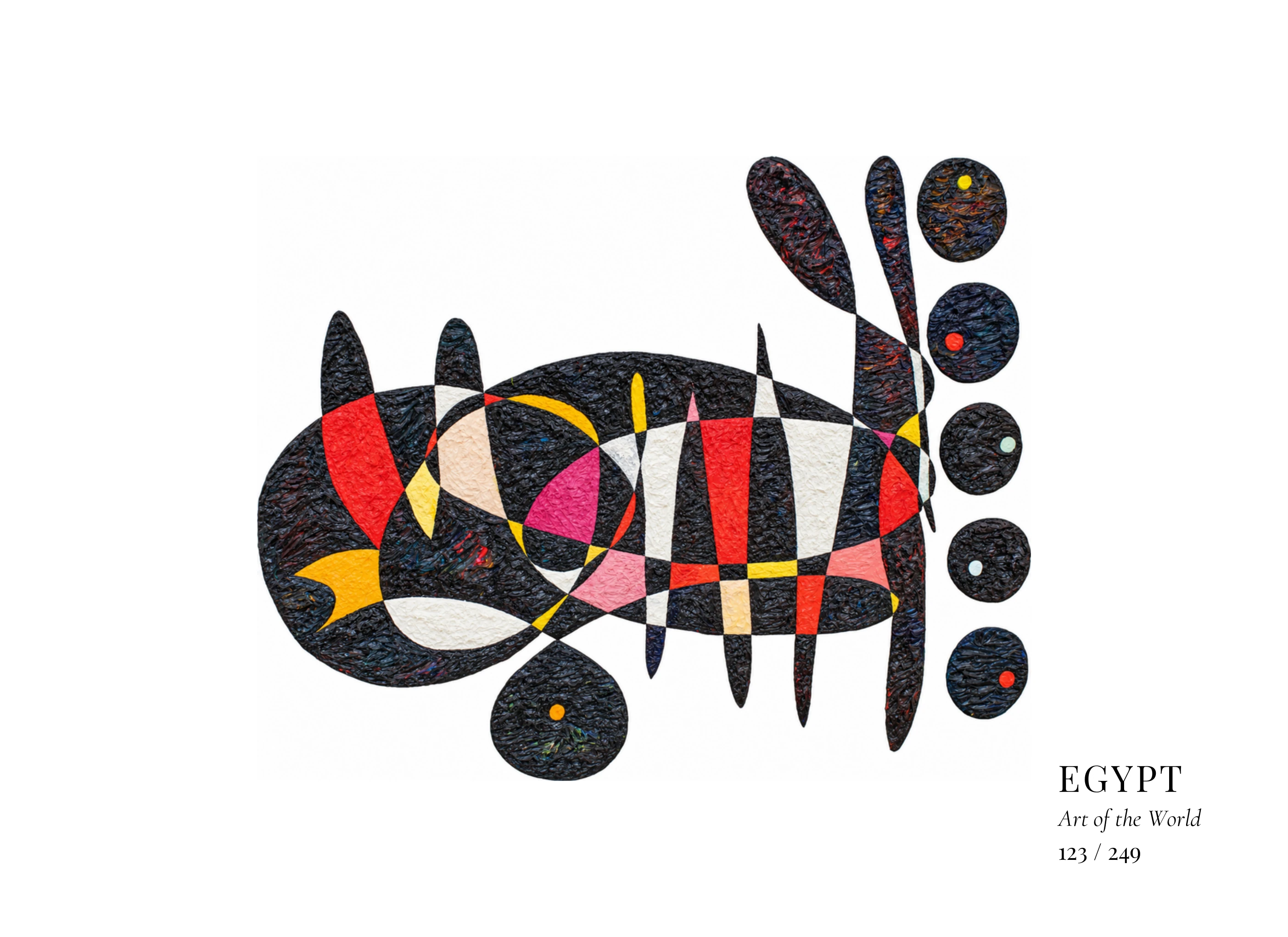 Egypt artwork by Gheorghe Virtosu from the Art of the World series