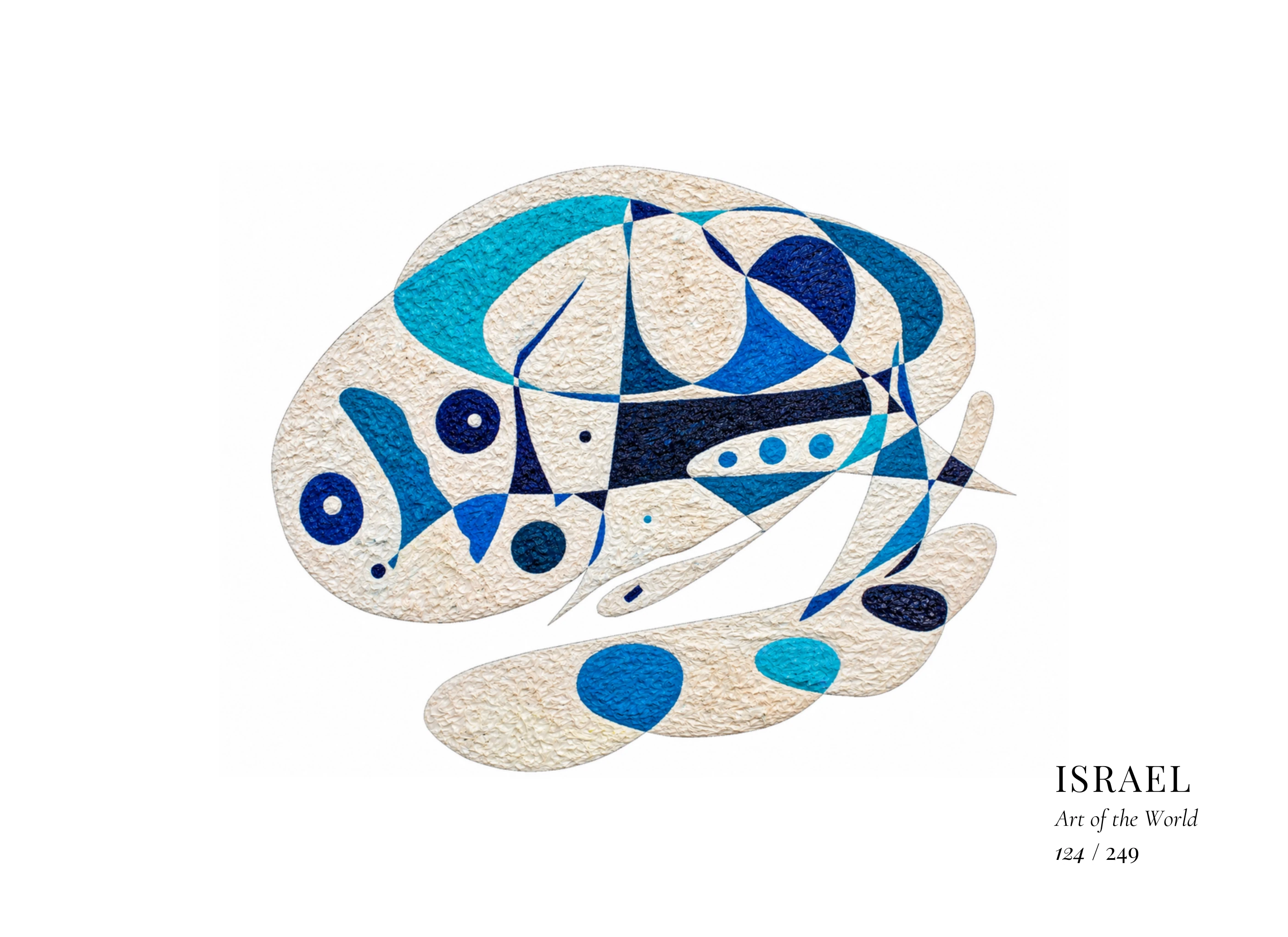 Israel artwork by Gheorghe Virtosu from the Art of the World series