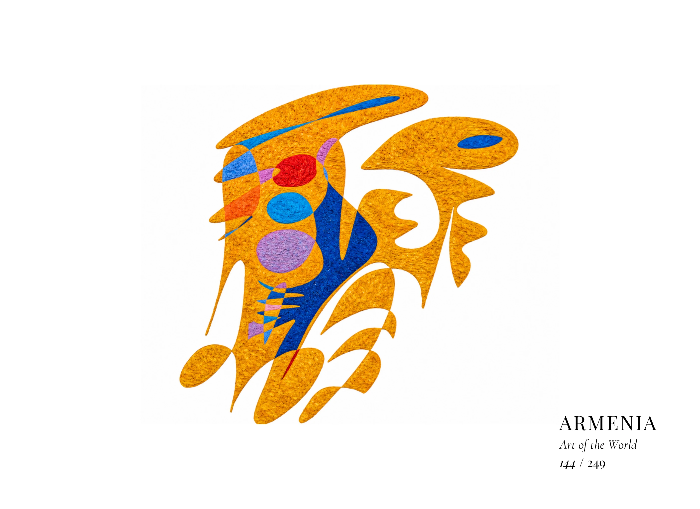 Armenia artwork by Gheorghe Virtosu from the Art of the World series