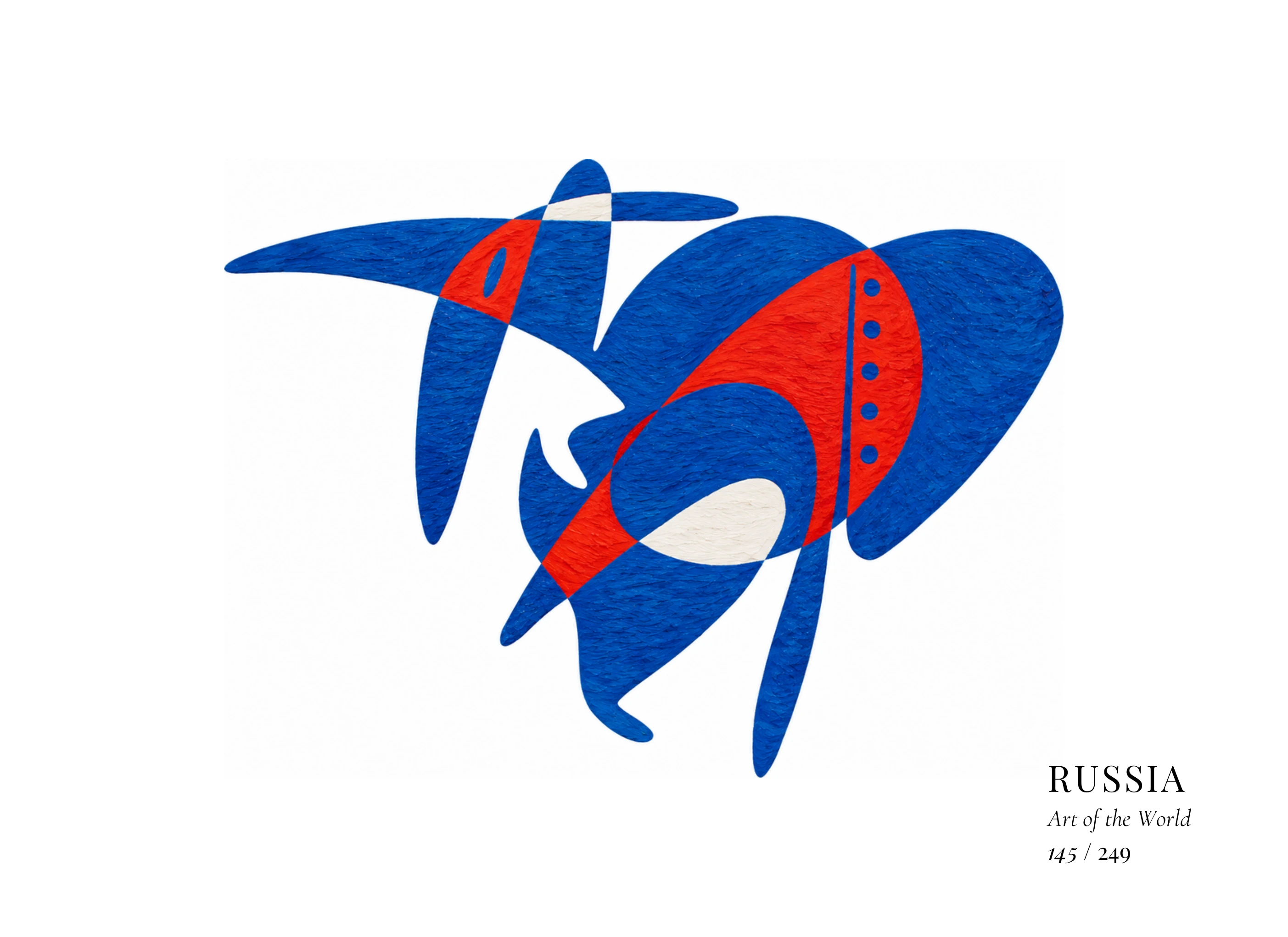 Russia artwork by Gheorghe Virtosu from the Art of the World series