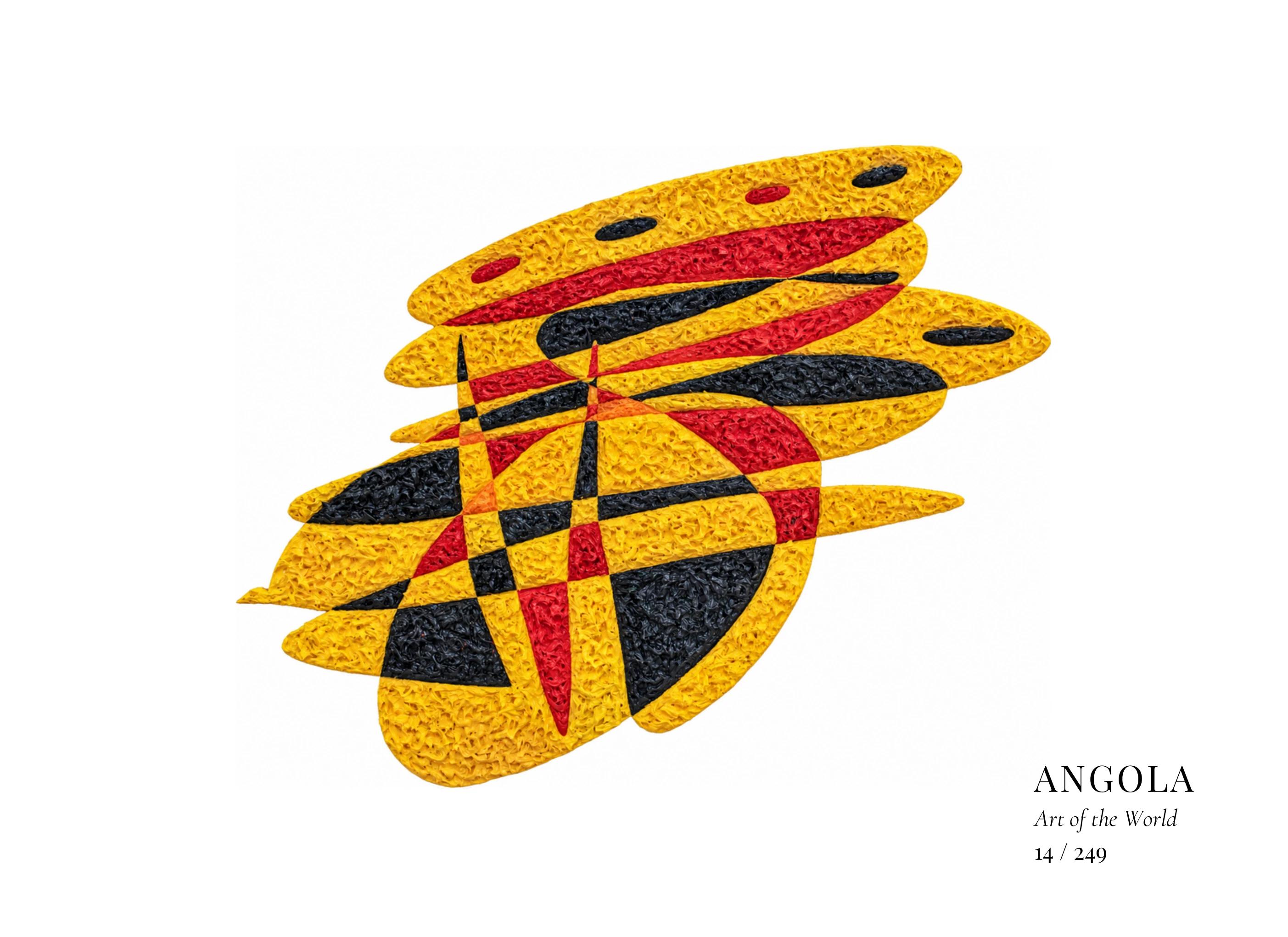 Angola artwork by Gheorghe Virtosu from the Art of the World series