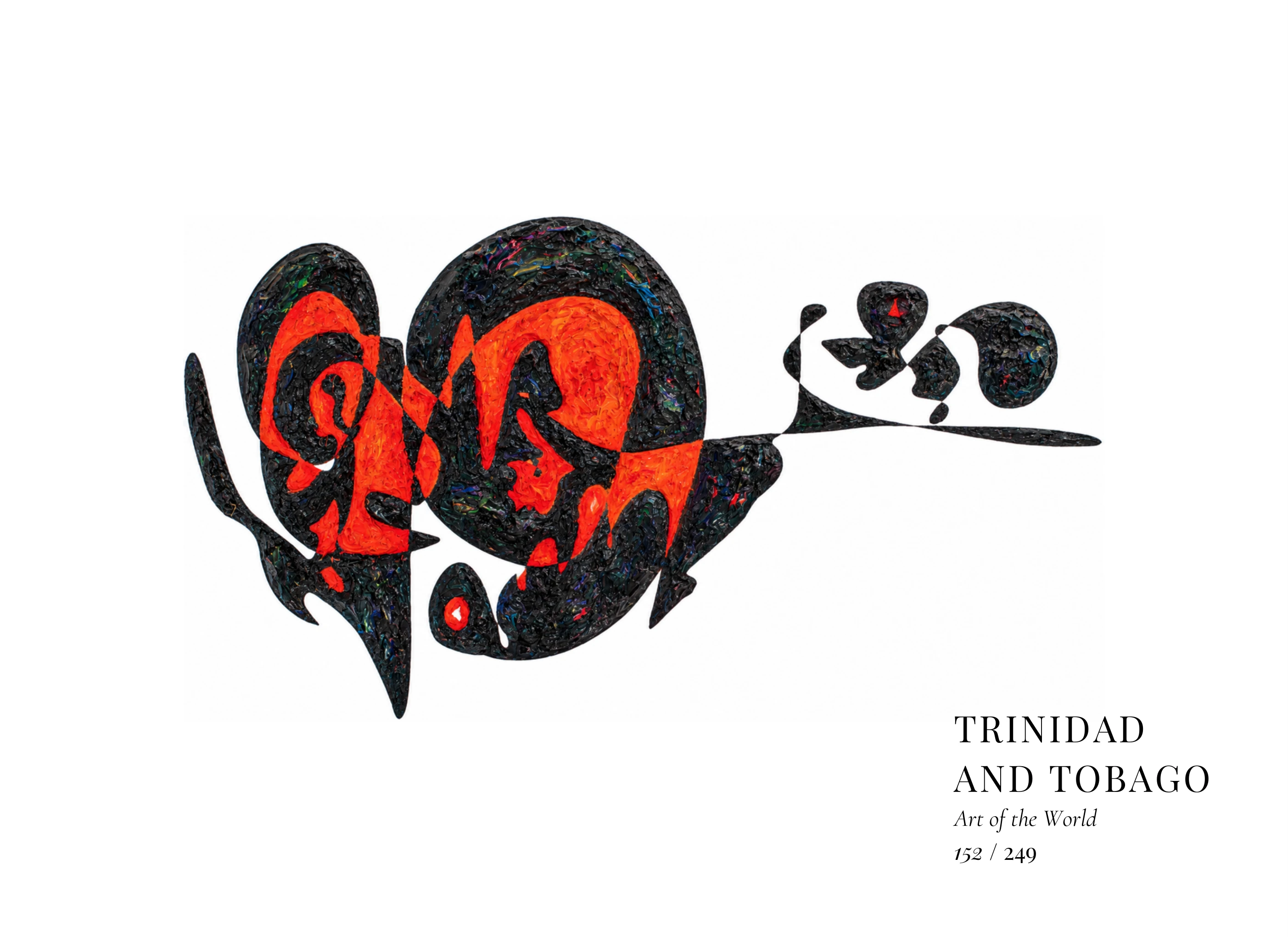Trinidad and Tobago artwork by Gheorghe Virtosu from the Art of the World series