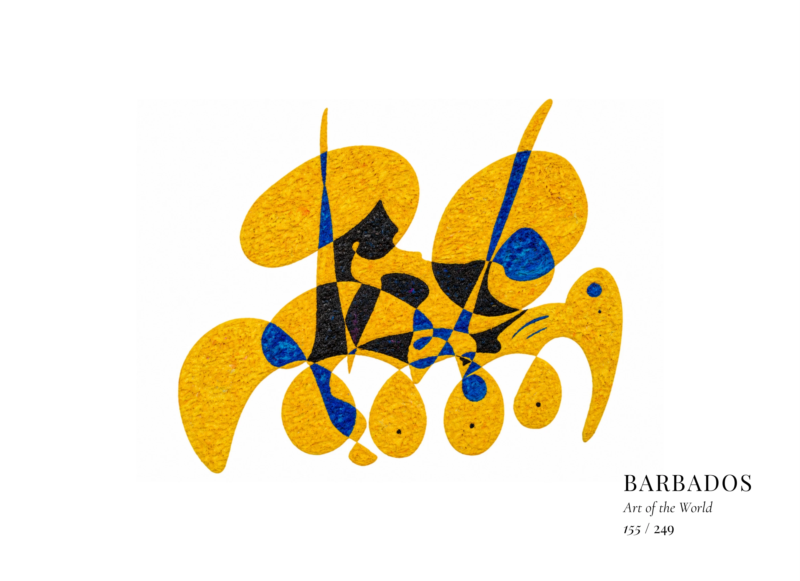 Barbados artwork by Gheorghe Virtosu from the Art of the World series