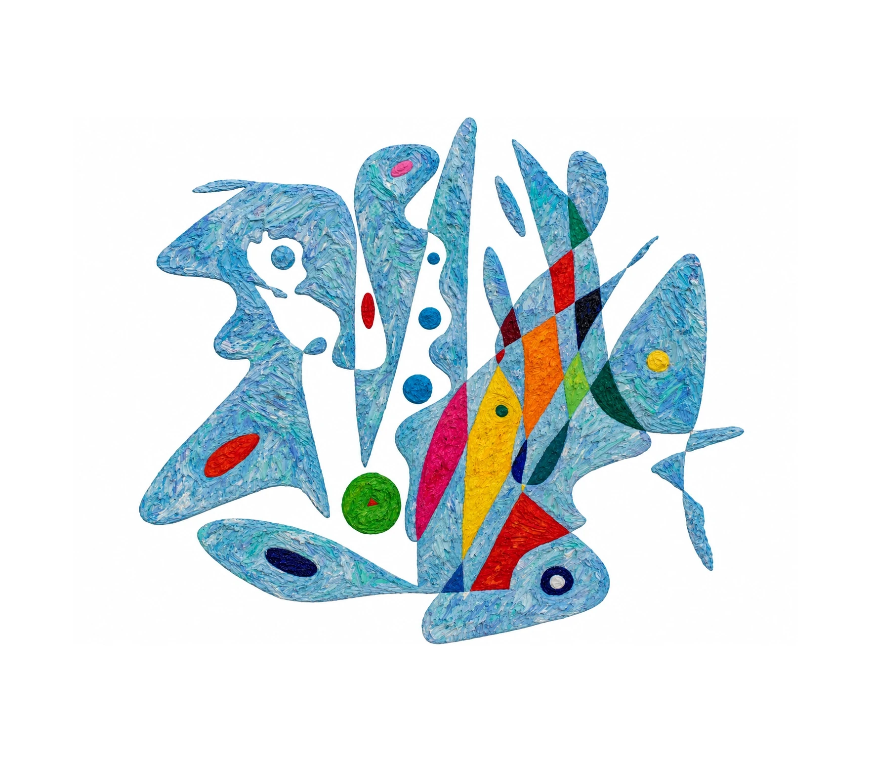 Belize artwork by Gheorghe Virtosu from the Art of the World series