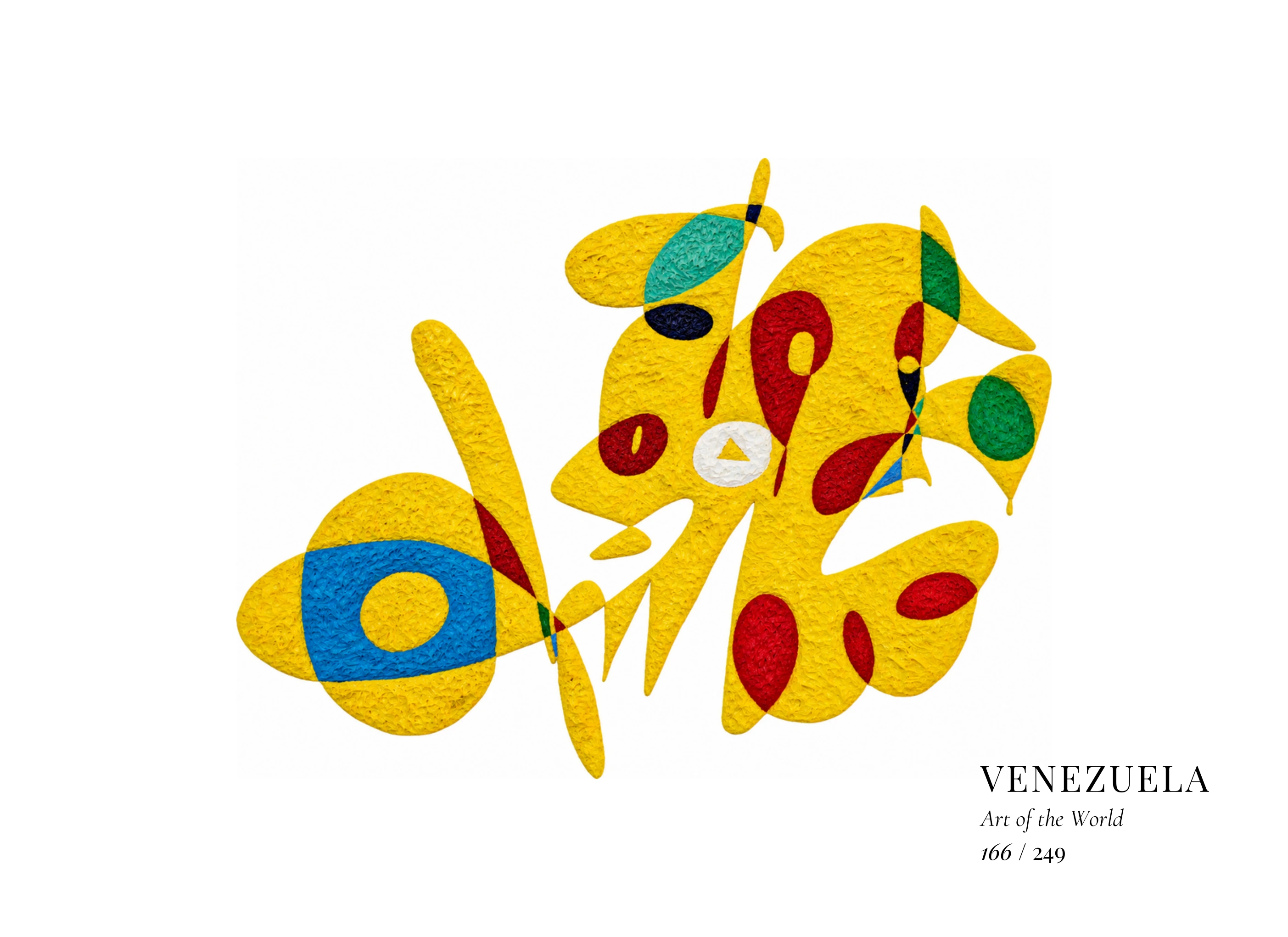 Venezuela artwork by Gheorghe Virtosu from the Art of the World series