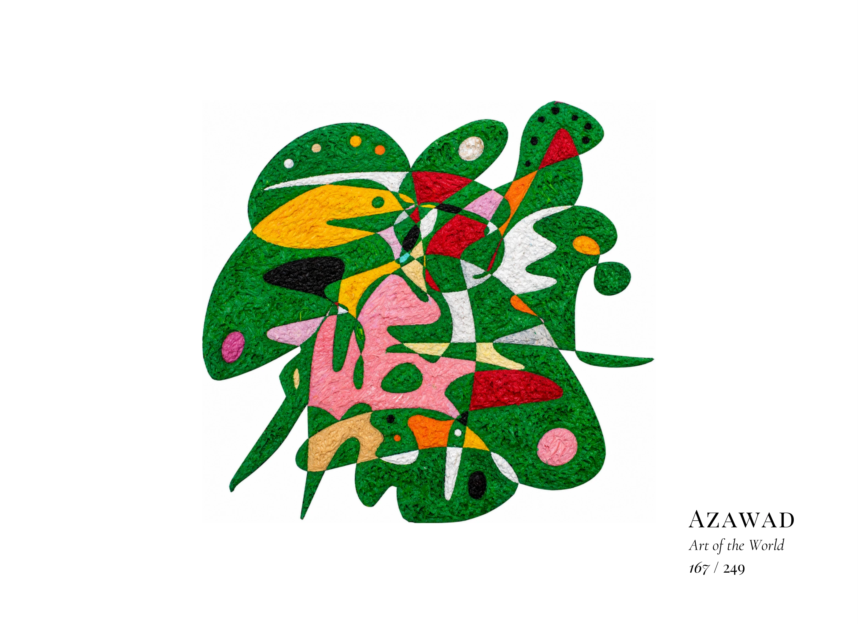 Azawad artwork by Gheorghe Virtosu from the Art of the World series