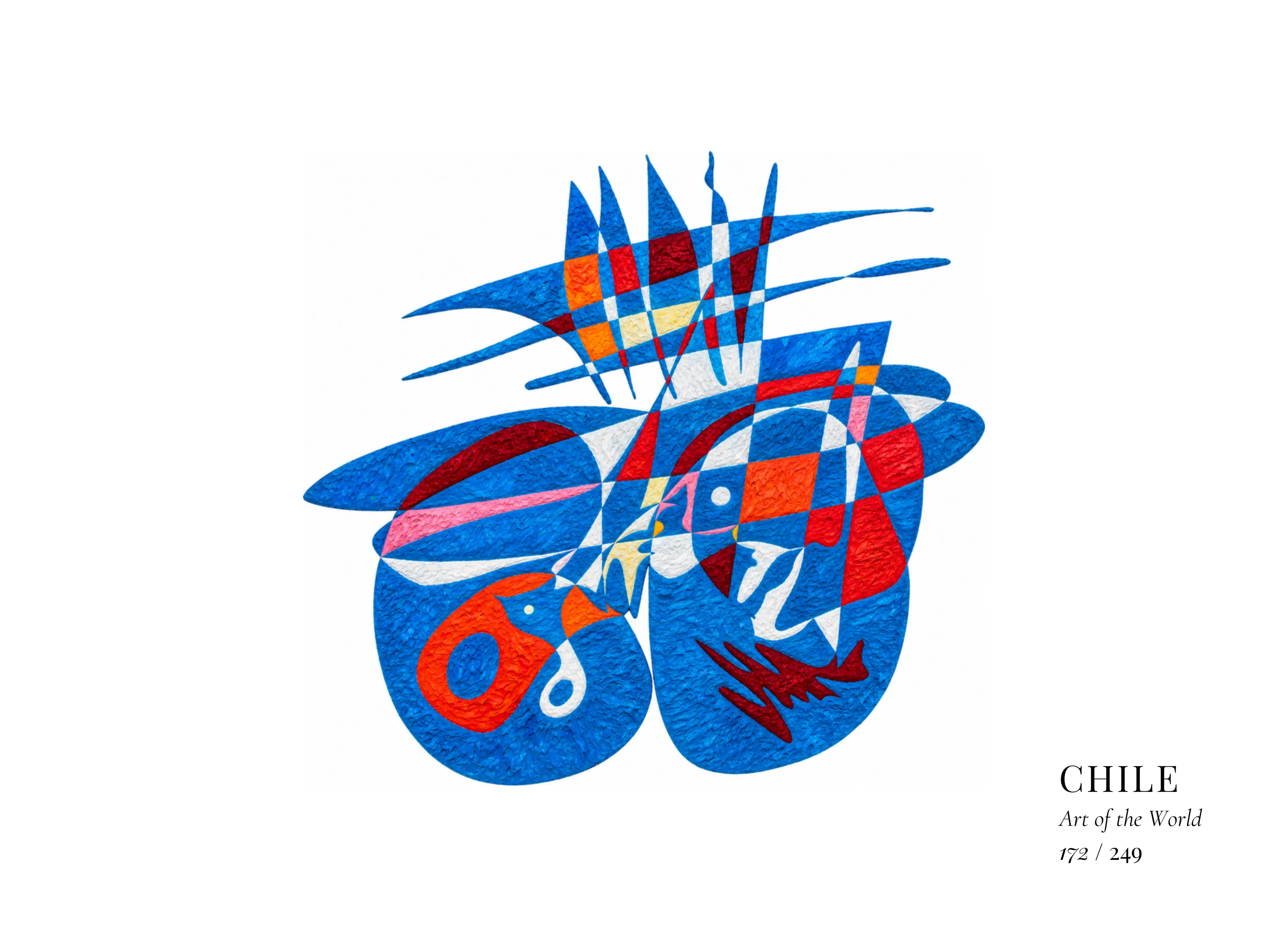 Chile artwork by Gheorghe Virtosu from the Art of the World series