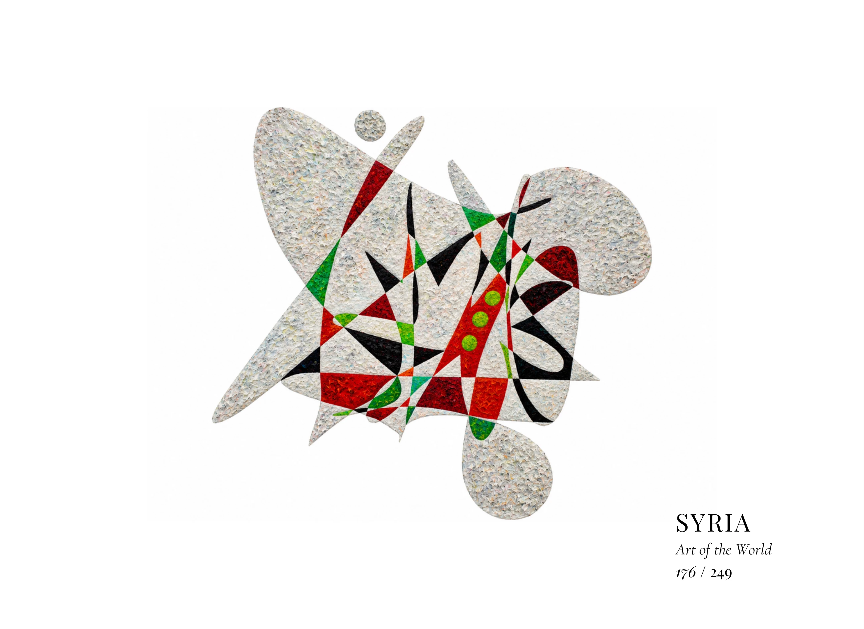 Syria artwork by Gheorghe Virtosu from the Art of the World series