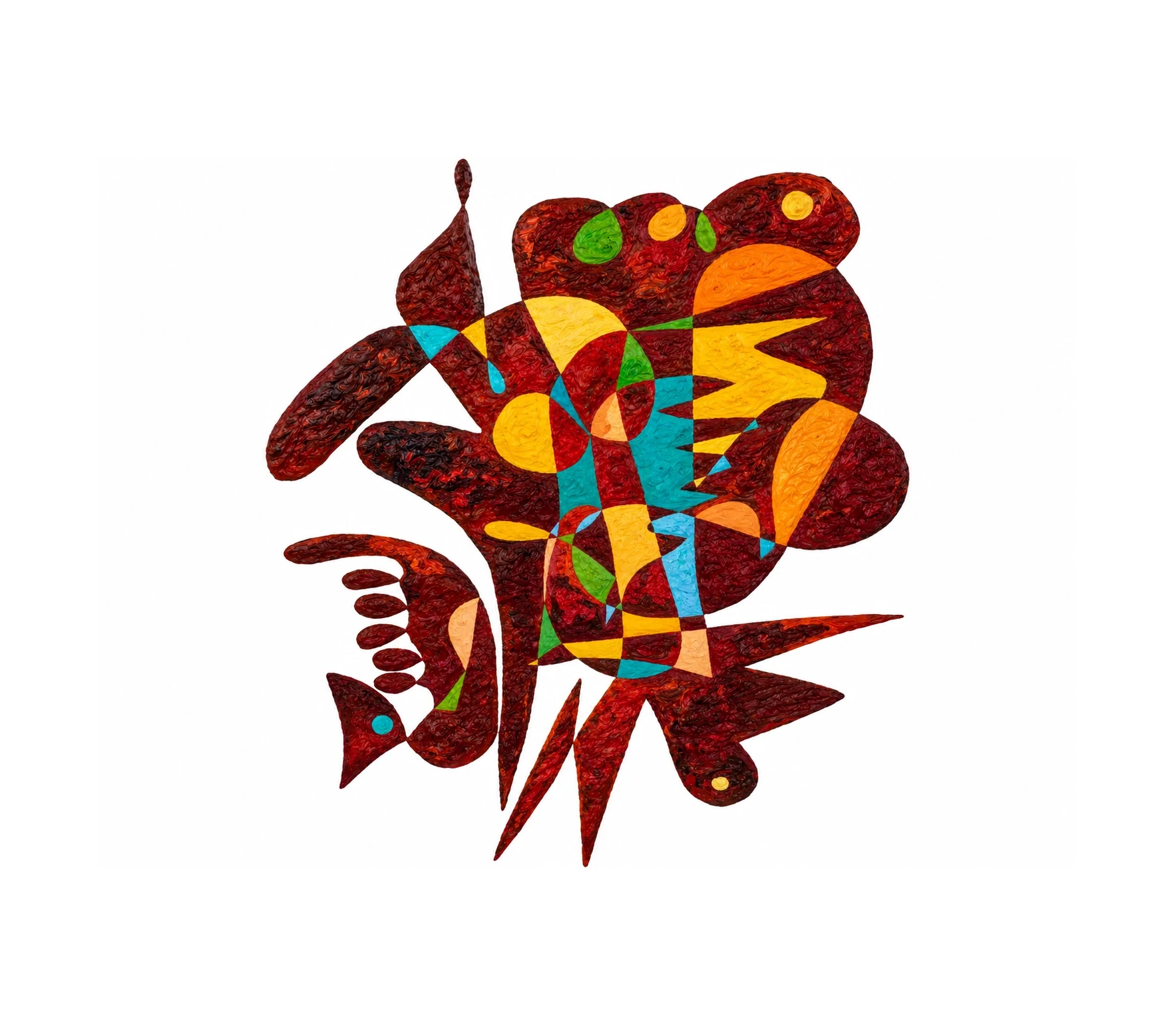 Sri Lanka artwork by Gheorghe Virtosu from the Art of the World series