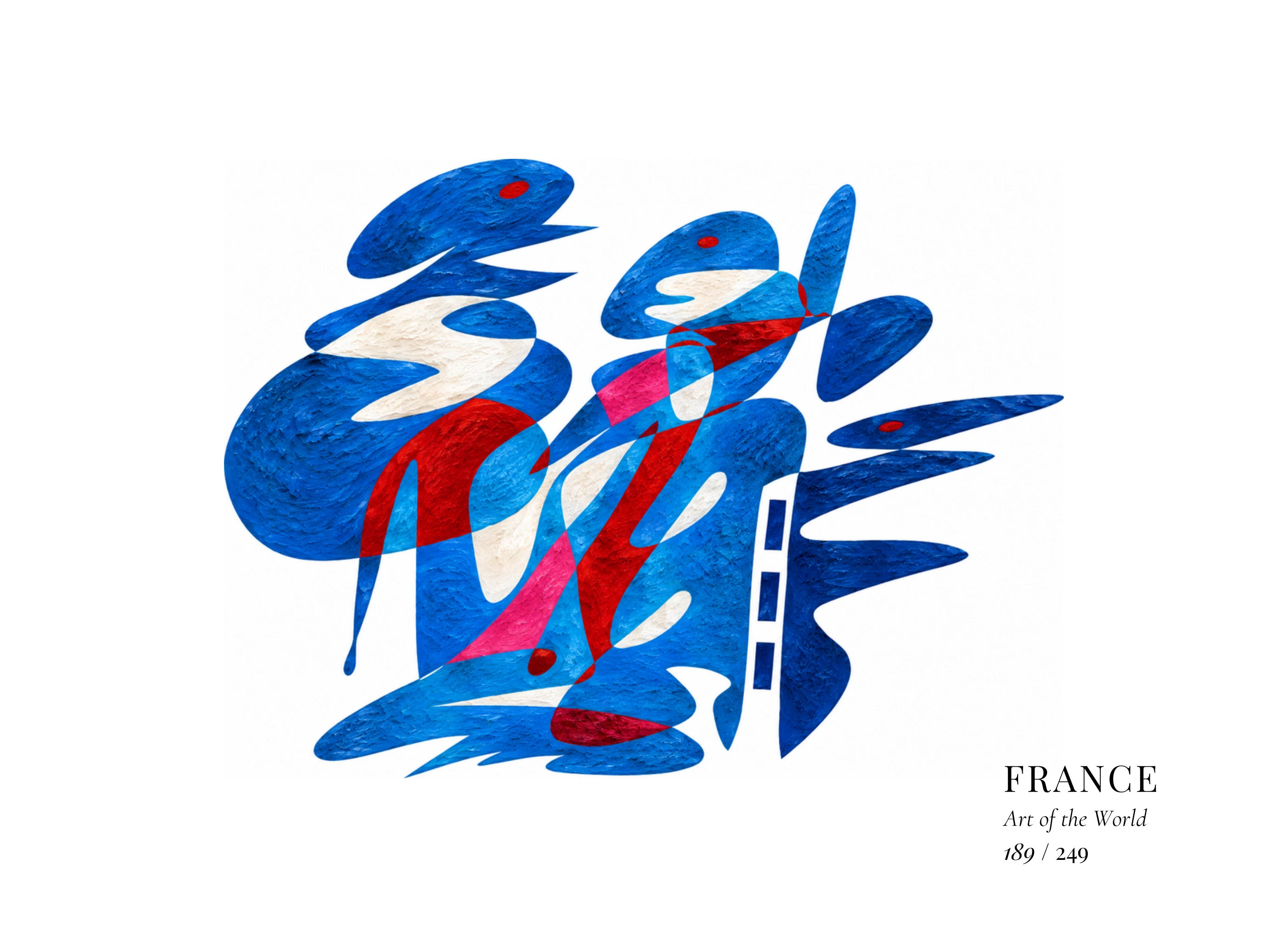 France artwork by Gheorghe Virtosu from the Art of the World series