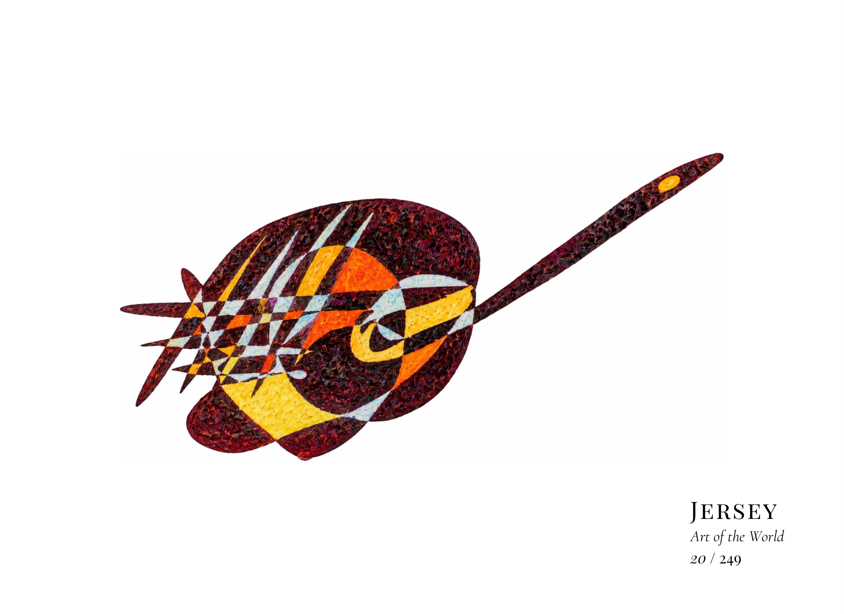 Jersey artwork by Gheorghe Virtosu from the Art of the World series