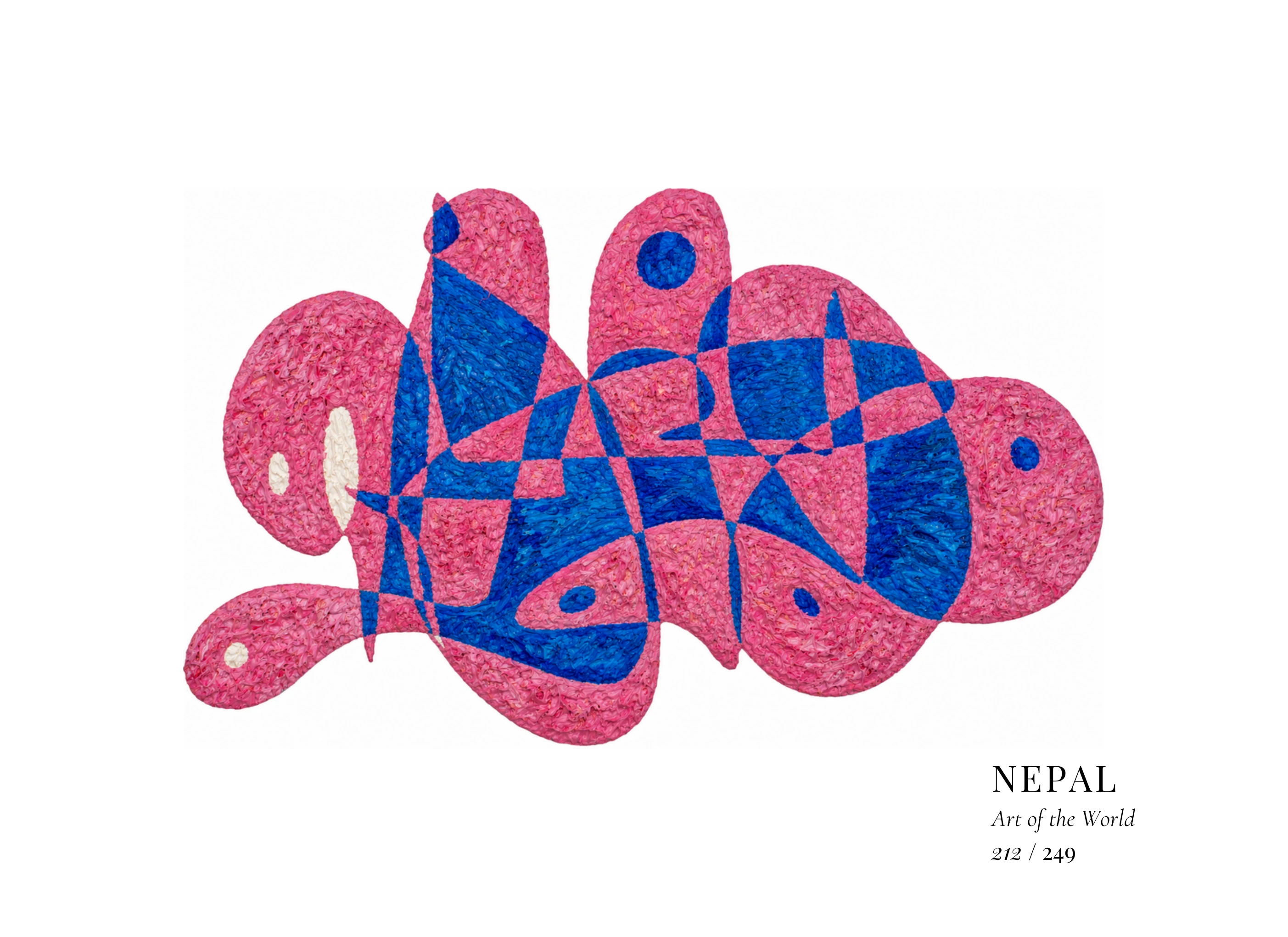Nepal artwork by Gheorghe Virtosu from the Art of the World series