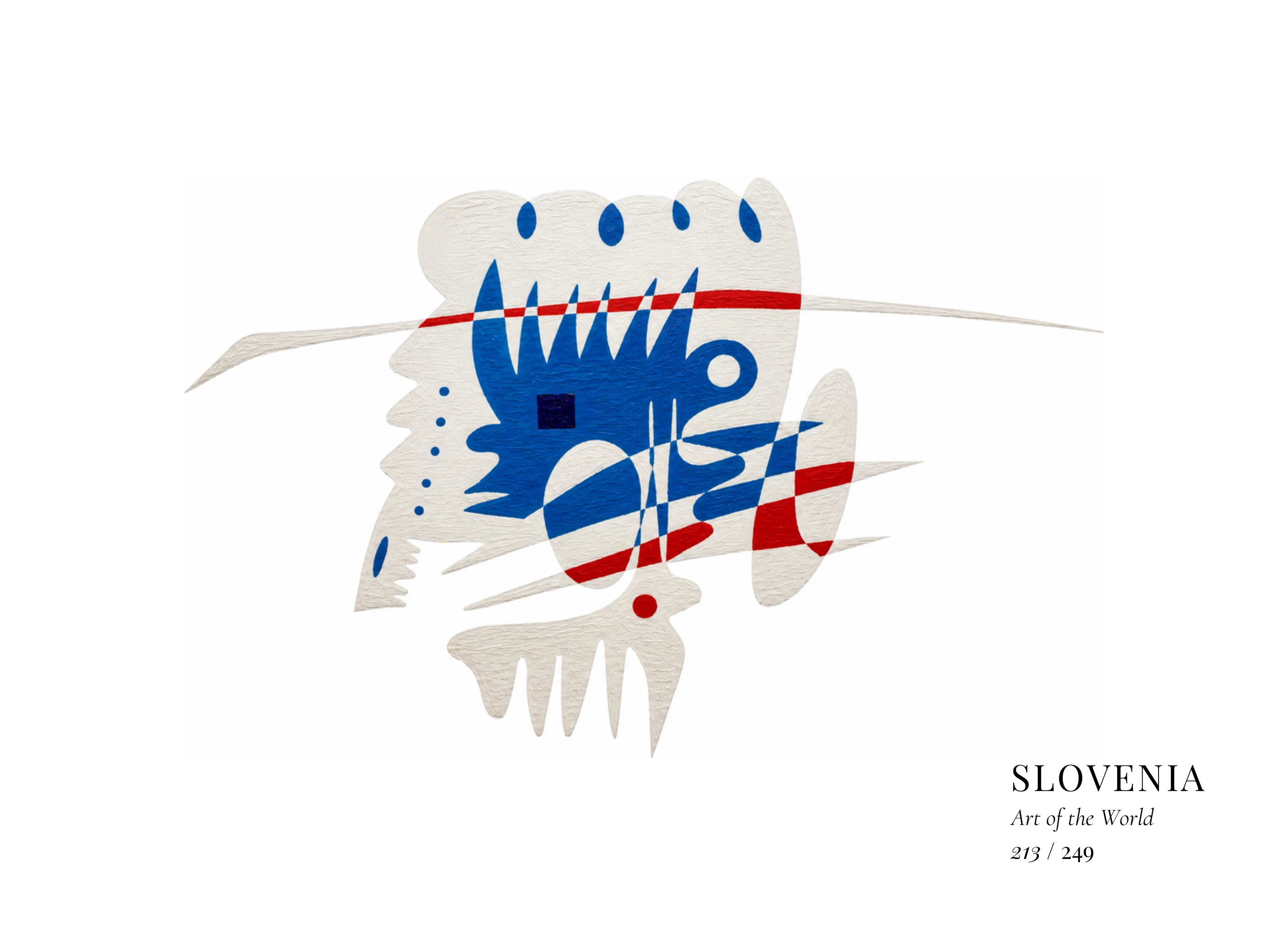 Slovenia artwork by Gheorghe Virtosu from the Art of the World series