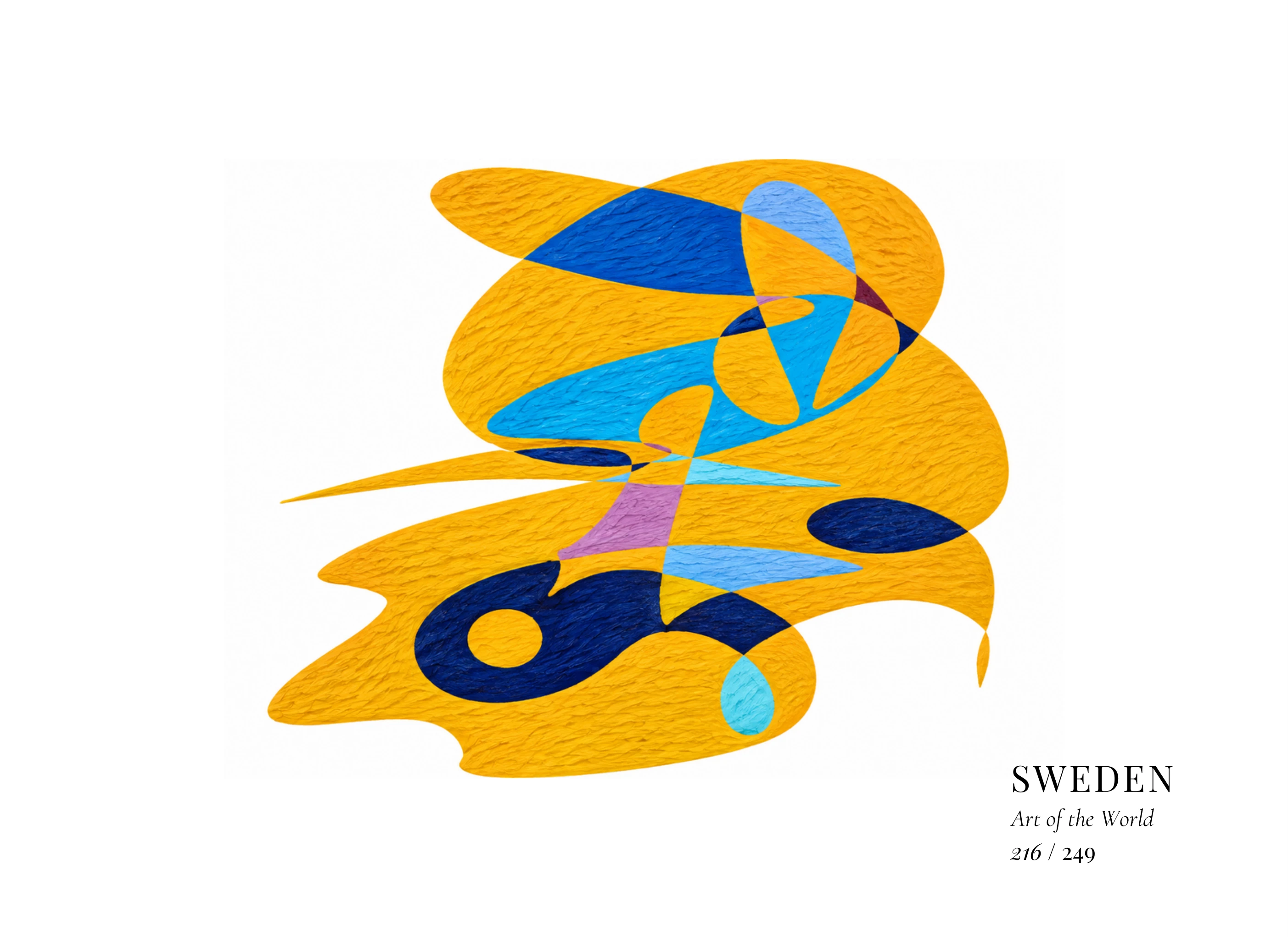 Sweden artwork by Gheorghe Virtosu from the Art of the World series