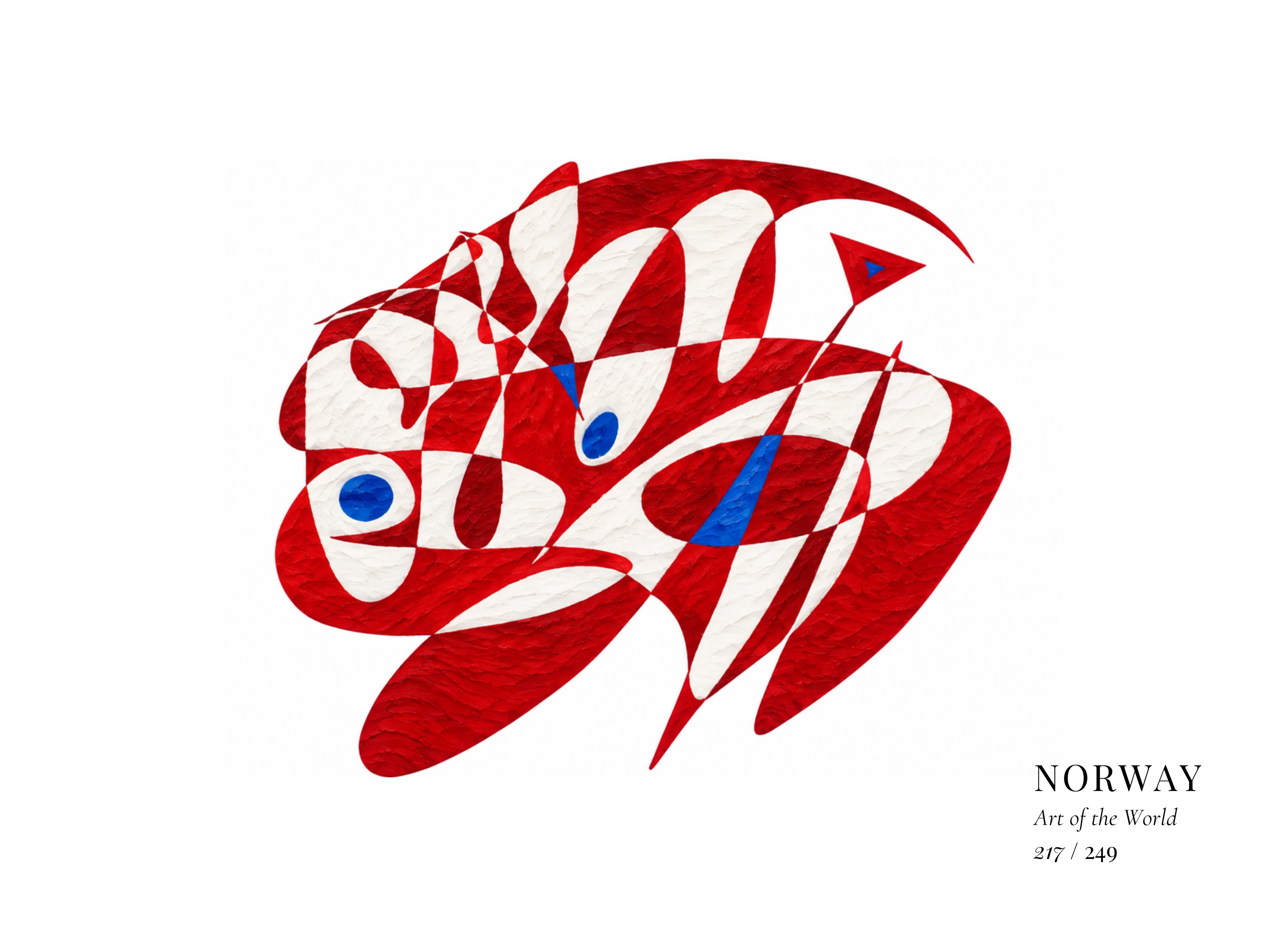 Norway artwork by Gheorghe Virtosu from the Art of the World series