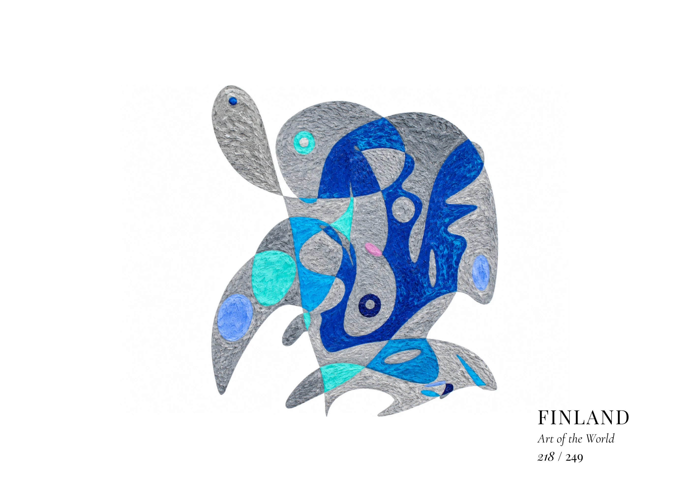 Finland artwork by Gheorghe Virtosu from the Art of the World series