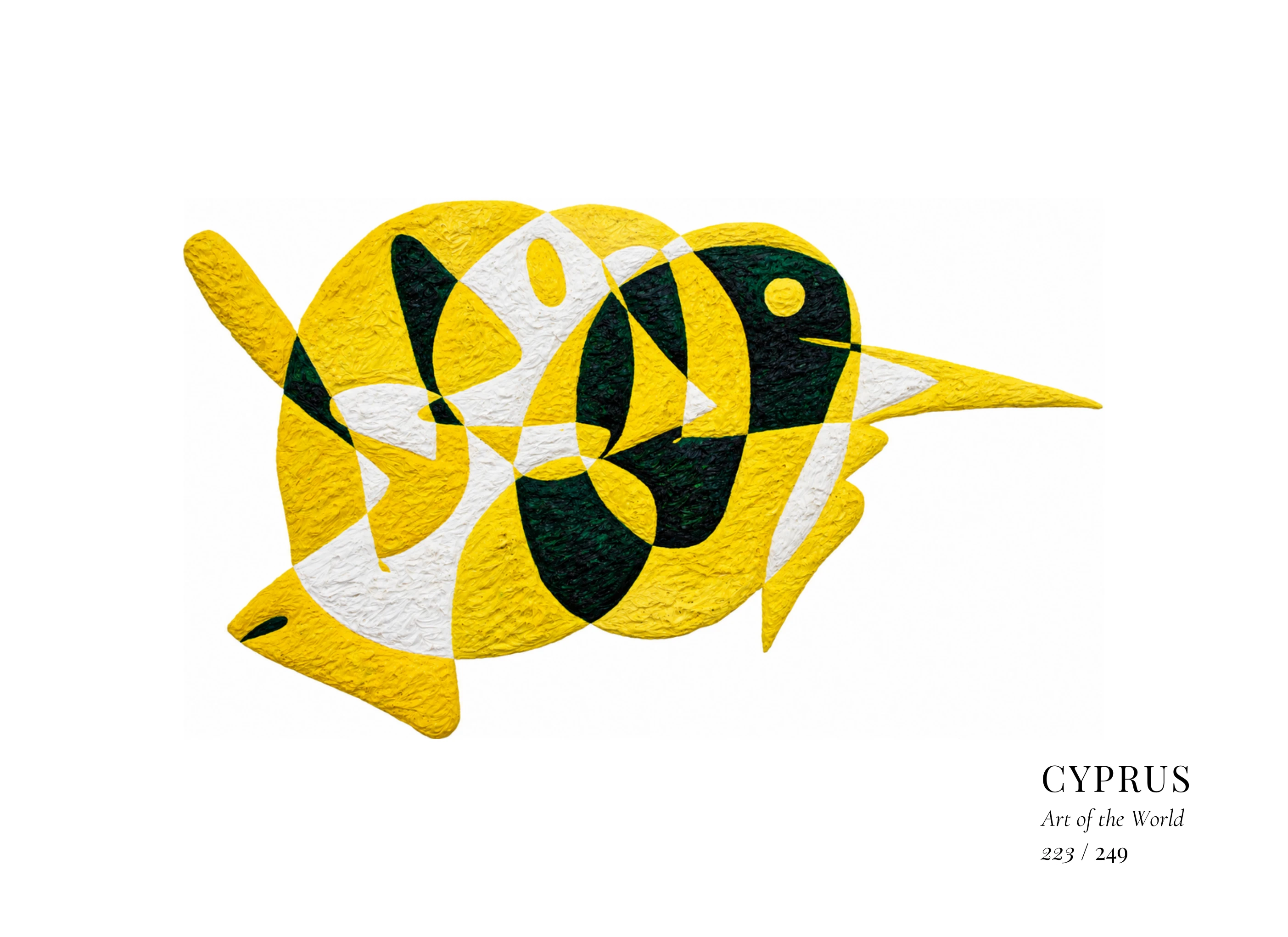 Cyprus artwork by Gheorghe Virtosu from the Art of the World series