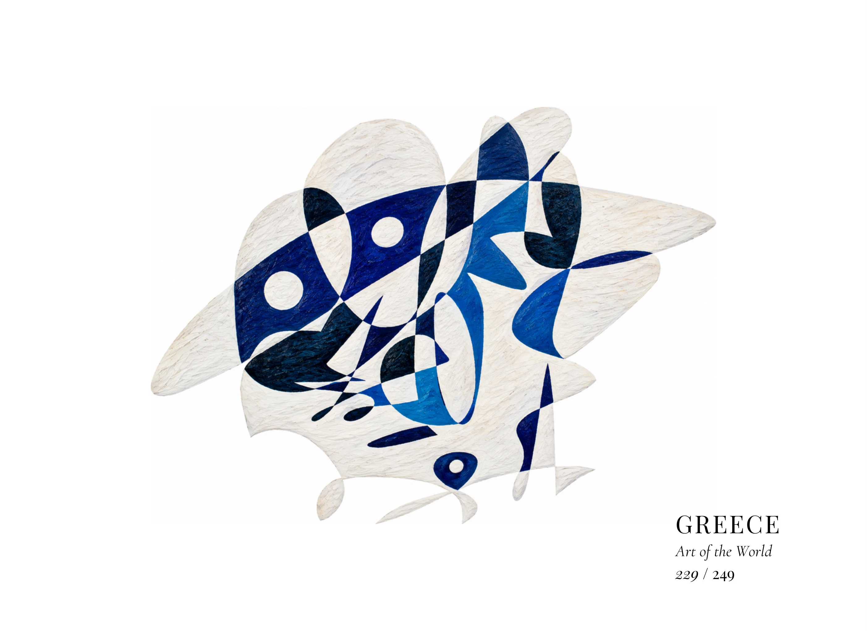 Greece artwork by Gheorghe Virtosu from the Art of the World series