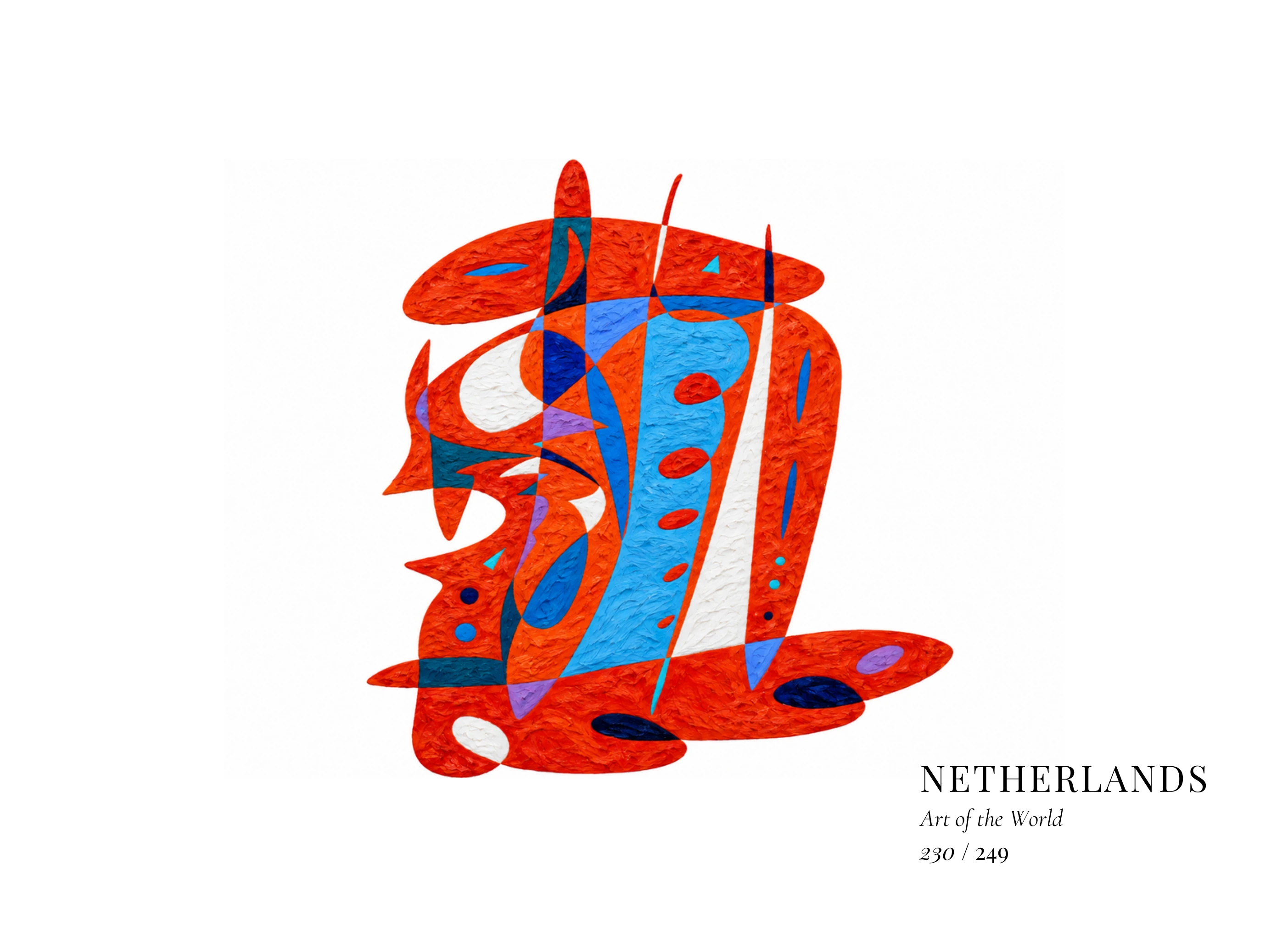 Netherlands artwork by Gheorghe Virtosu from the Art of the World series