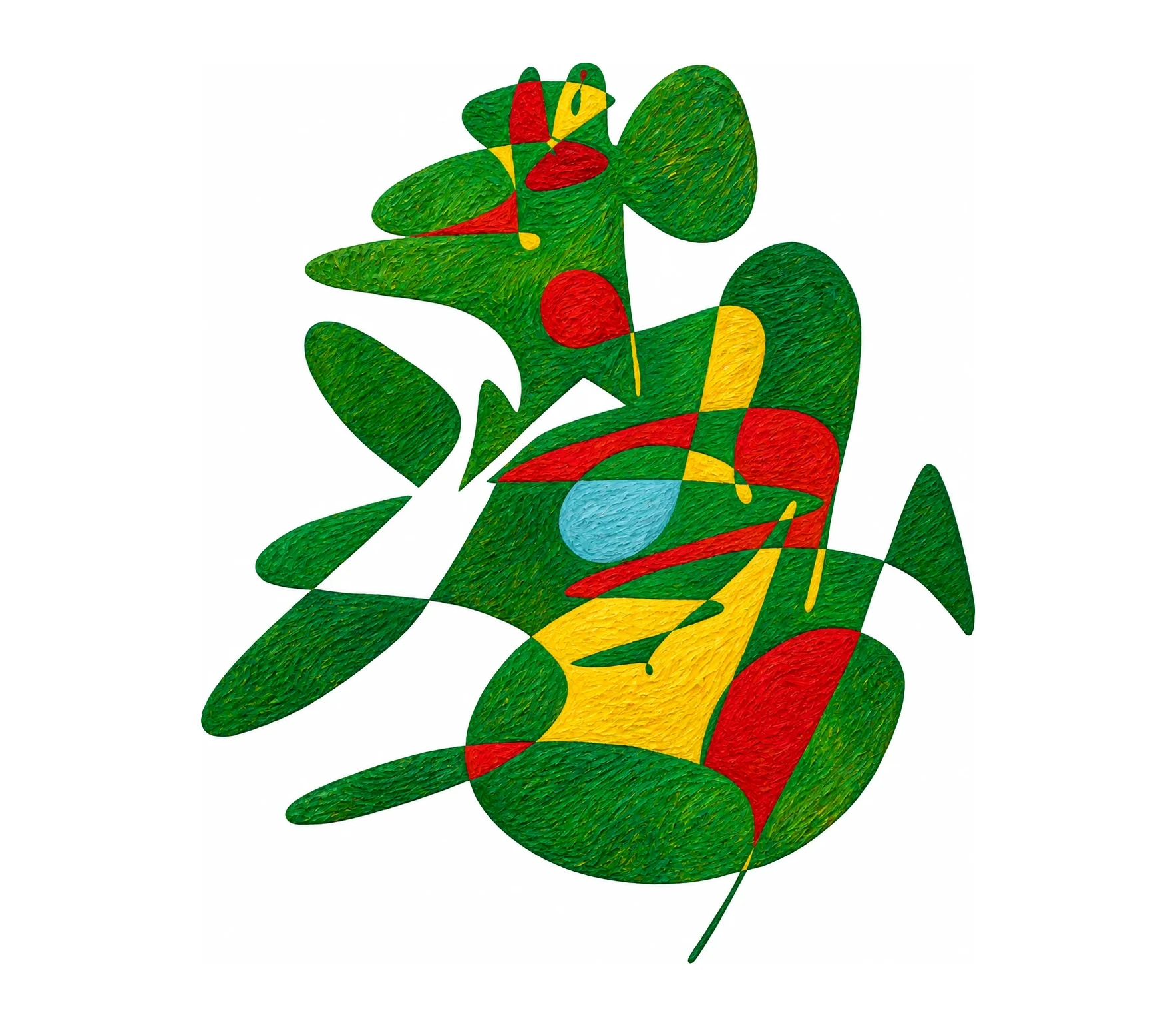 Bolivia artwork by Gheorghe Virtosu from the Art of the World series