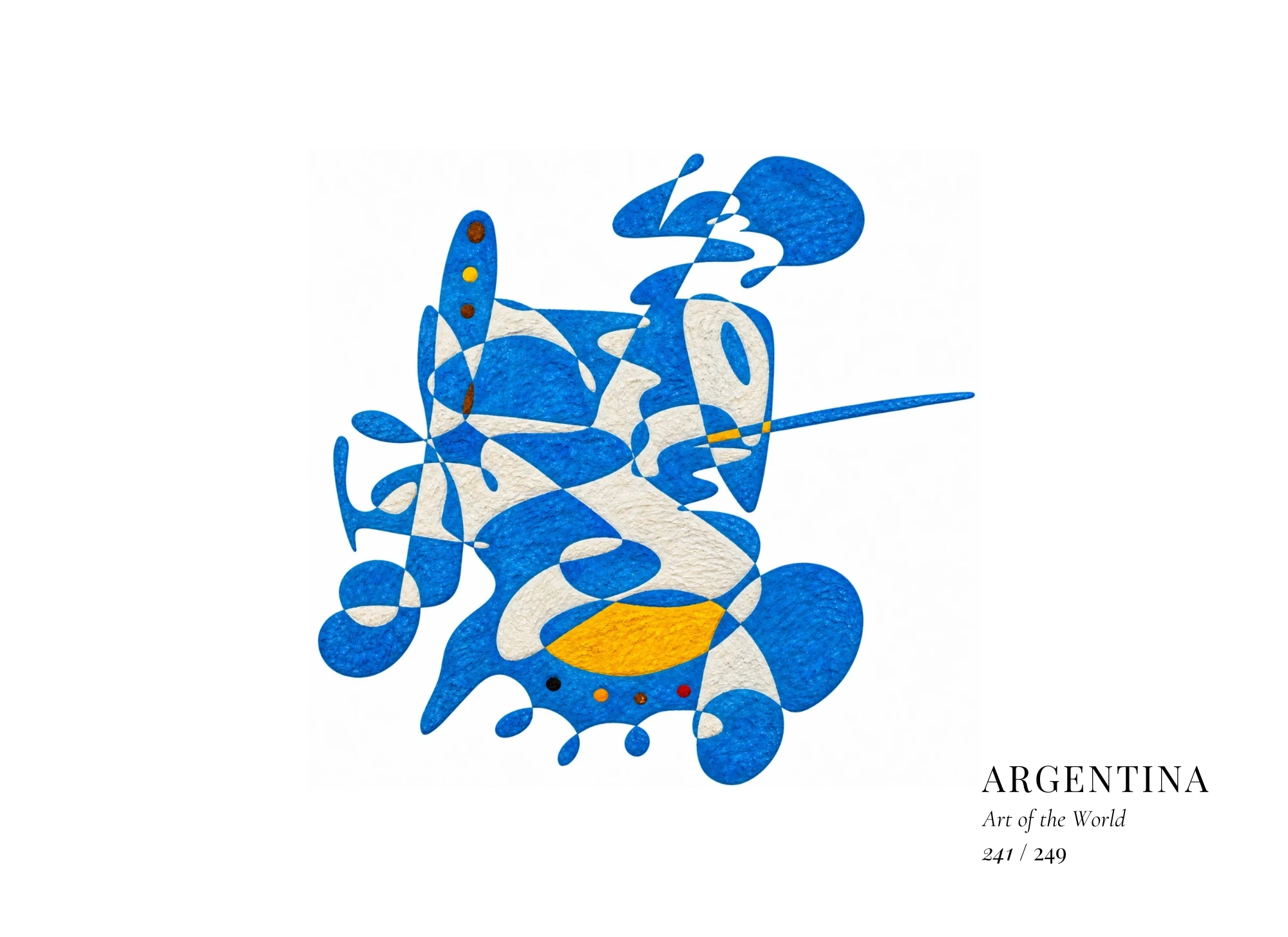 Argentina artwork by Gheorghe Virtosu from the Art of the World series