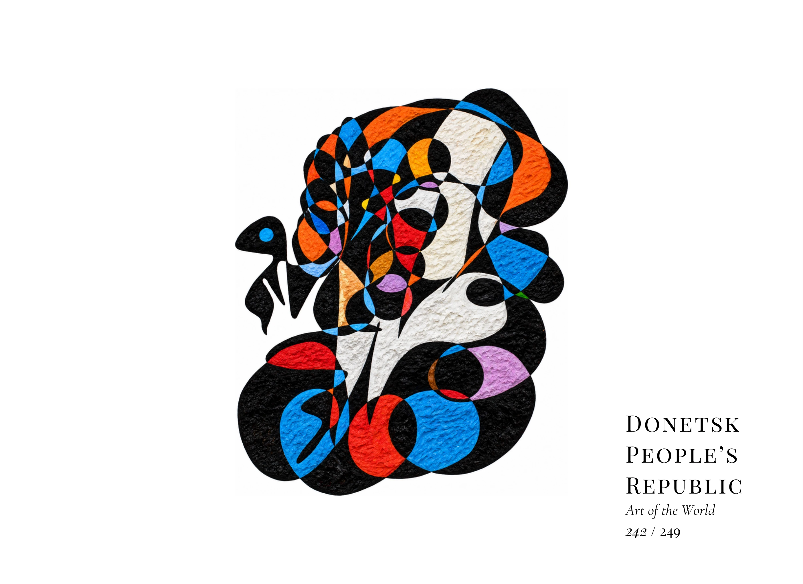 Donetsk People’s Republic artwork by Gheorghe Virtosu from the Art of the World series