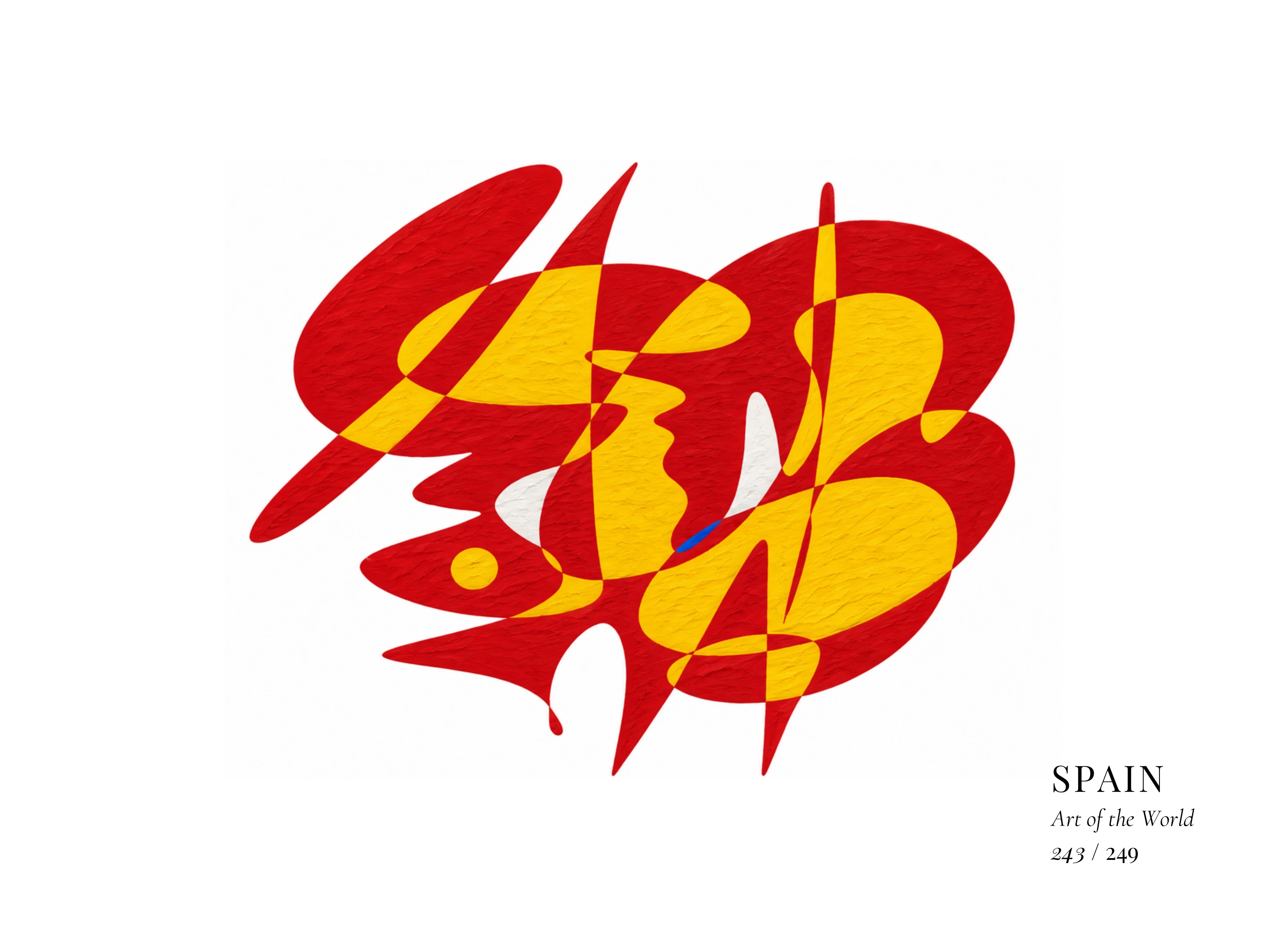Spain artwork by Gheorghe Virtosu from the Art of the World series