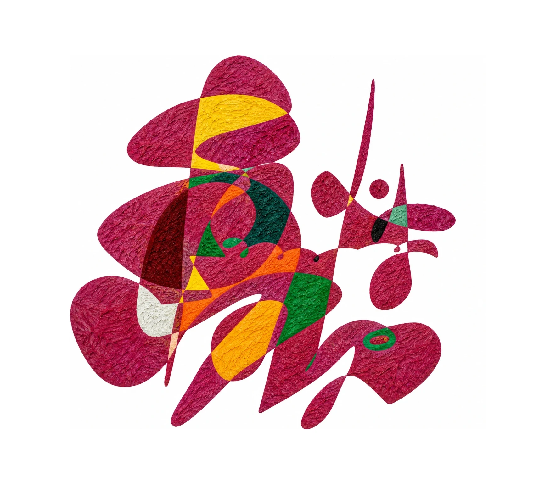 Suriname artwork by Gheorghe Virtosu from the Art of the World series