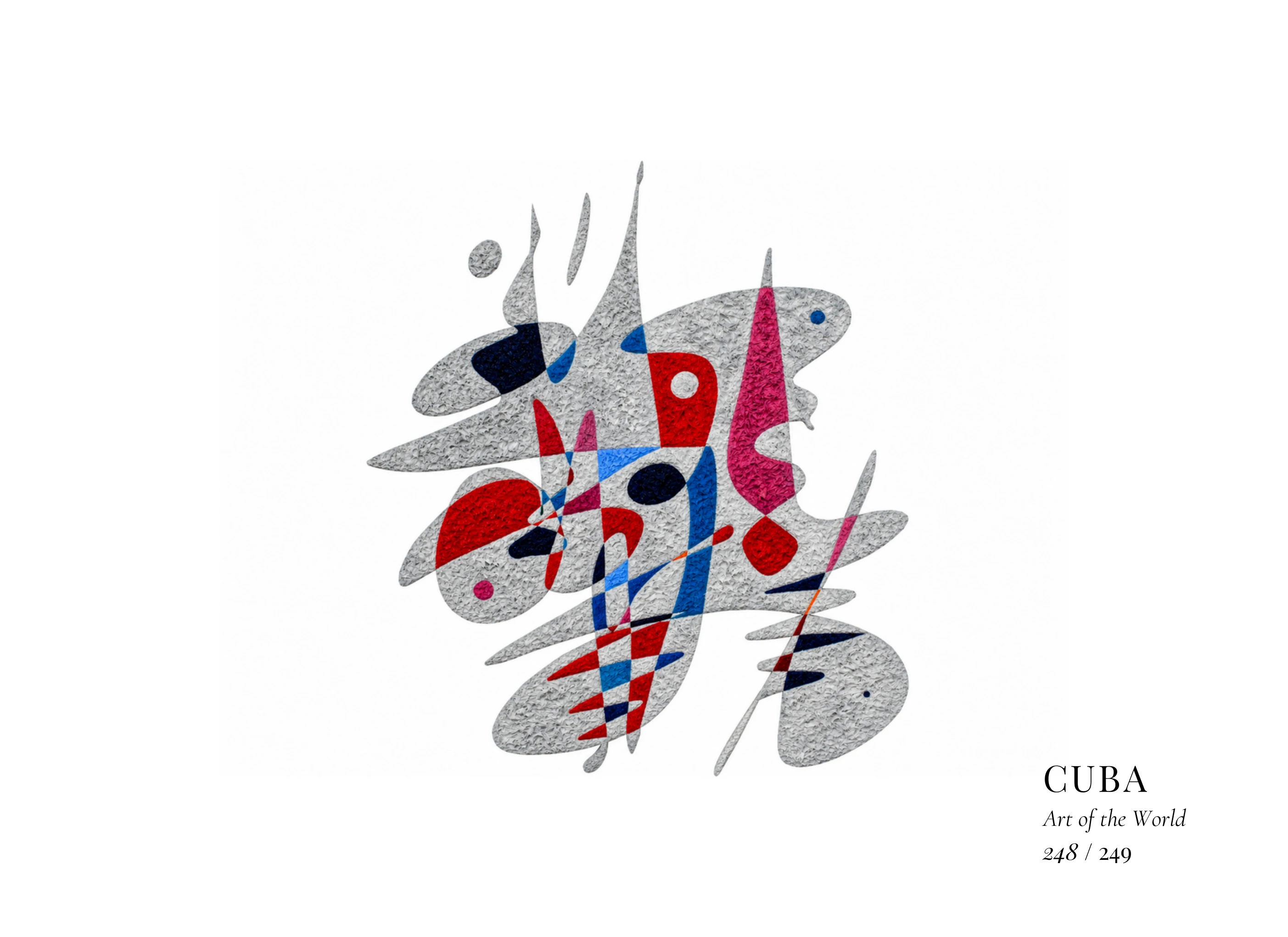 Cuba artwork by Gheorghe Virtosu from the Art of the World series