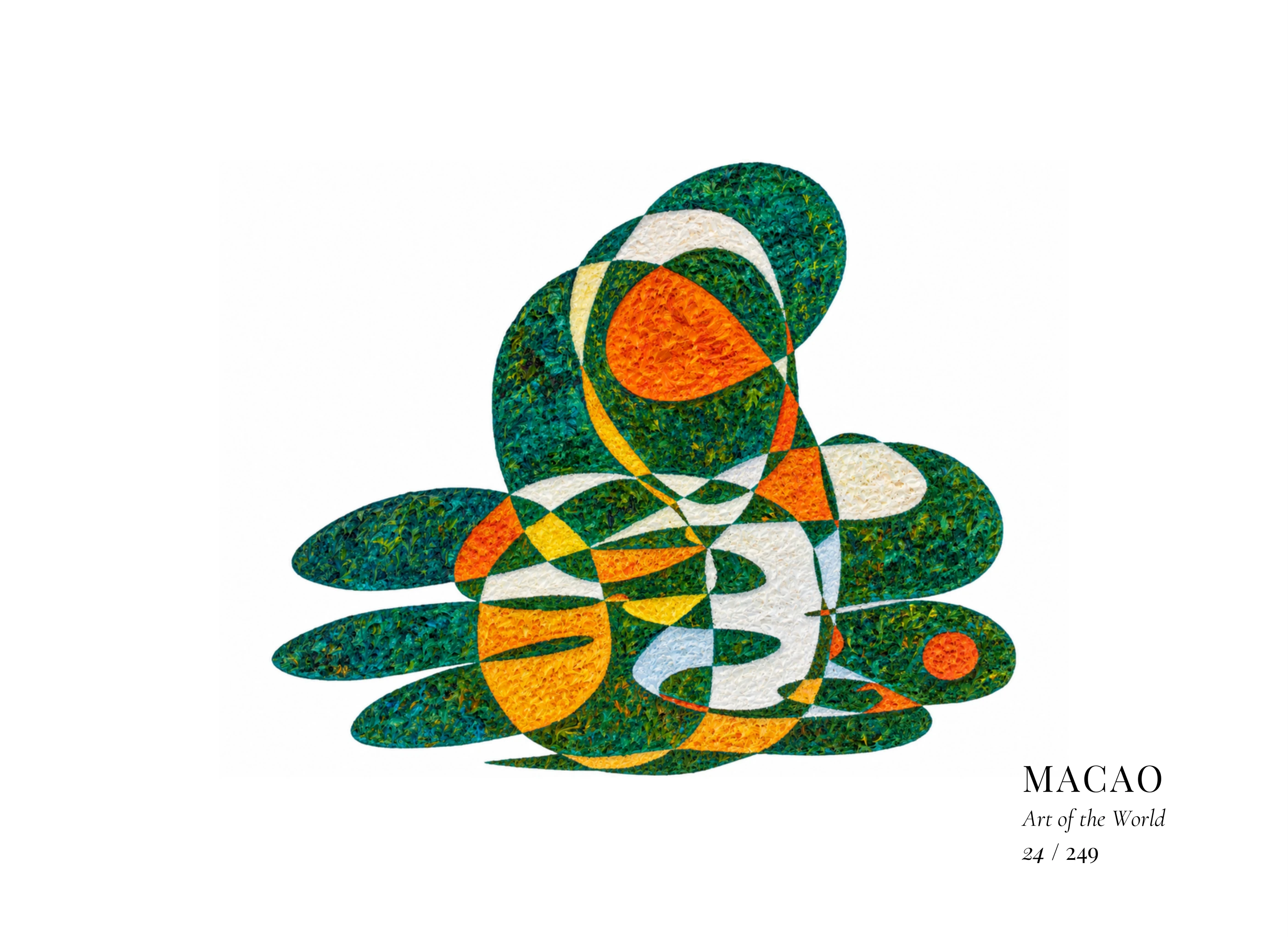 Macao artwork by Gheorghe Virtosu from the Art of the World series