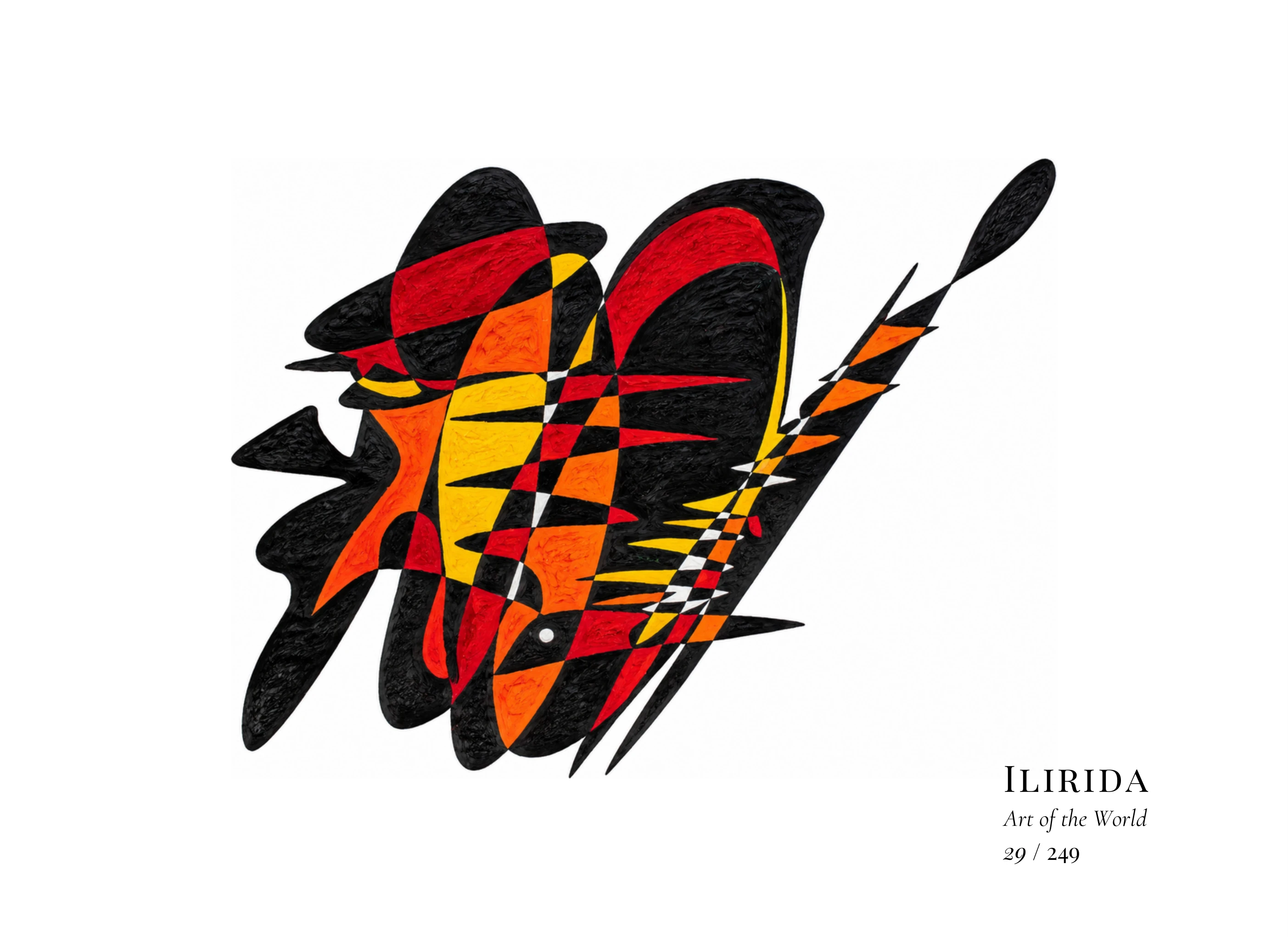 Ilirida artwork by Gheorghe Virtosu from the Art of the World series