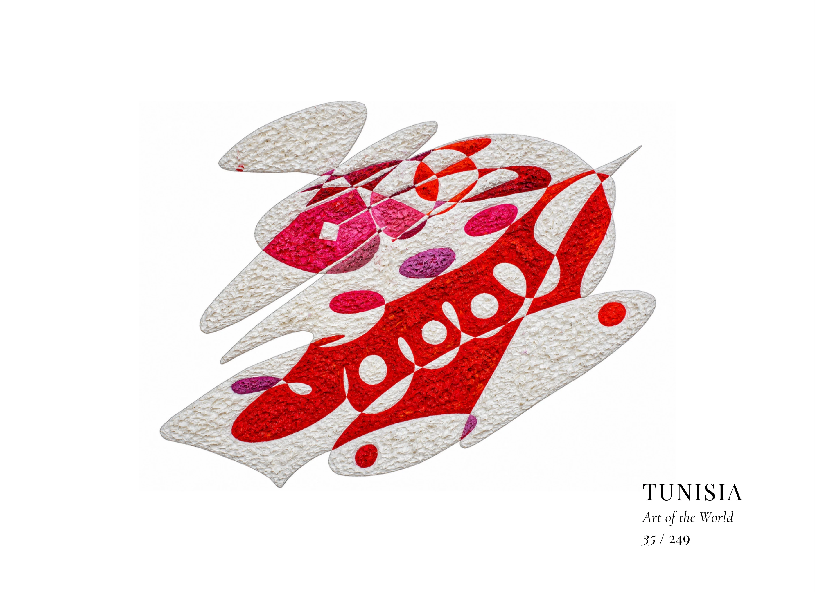 Tunisia artwork by Gheorghe Virtosu from the Art of the World series