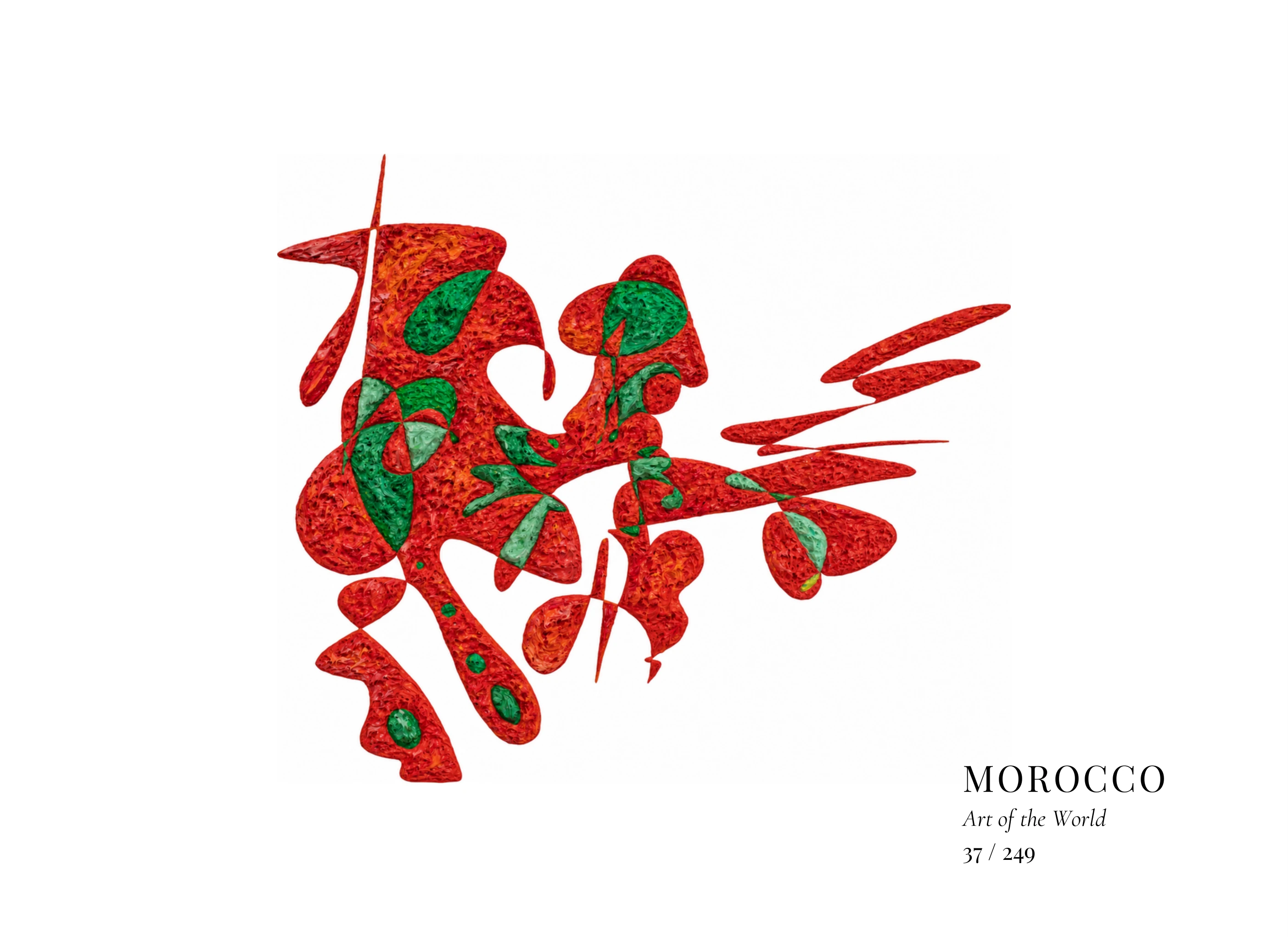 Morocco artwork by Gheorghe Virtosu from the Art of the World series