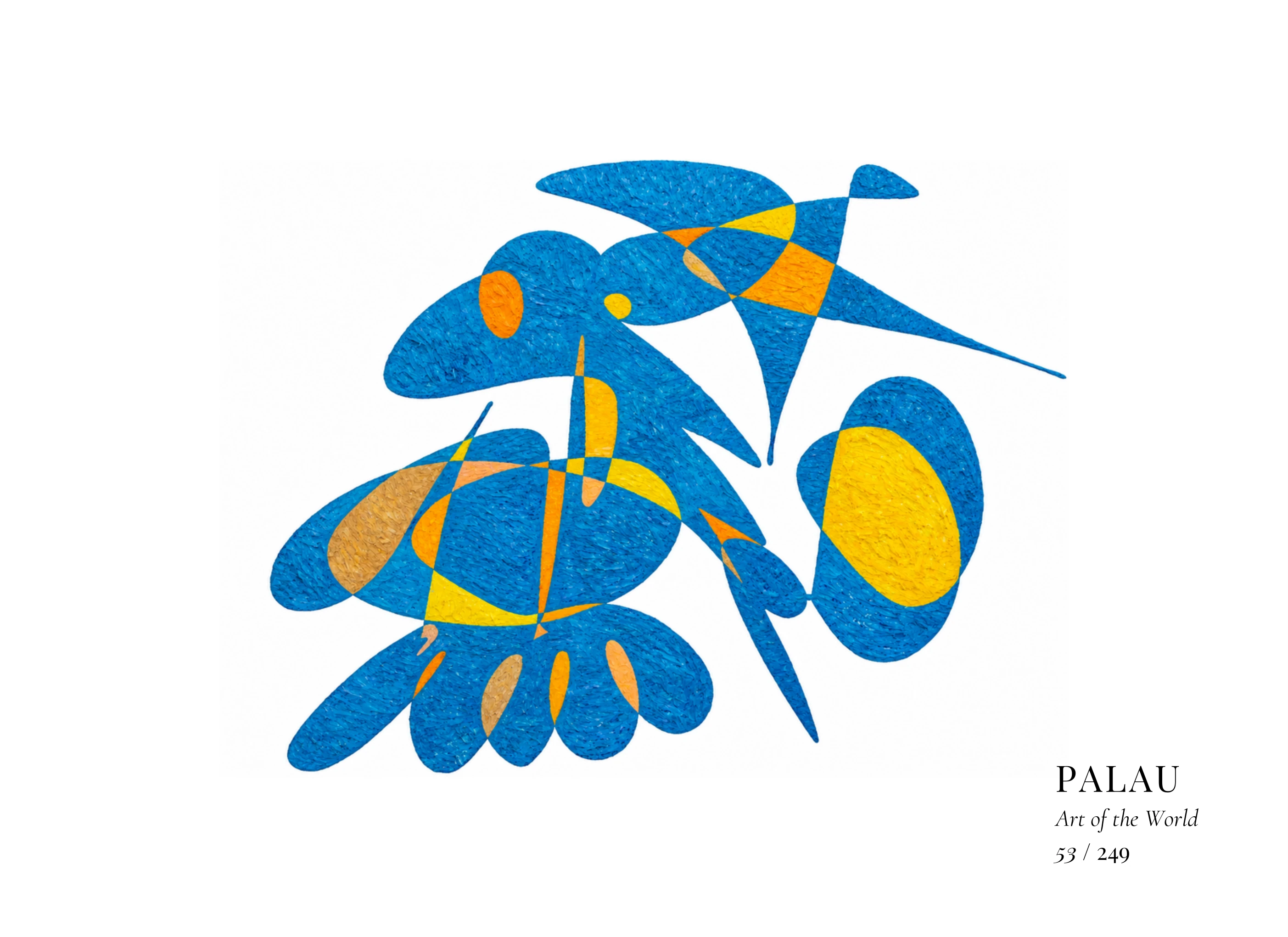 Palau artwork by Gheorghe Virtosu from the Art of the World series